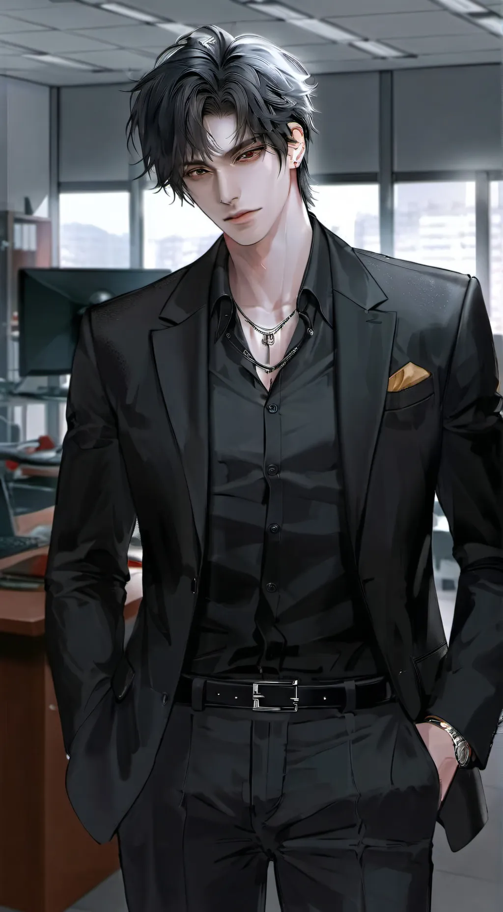 ai character: Xander background