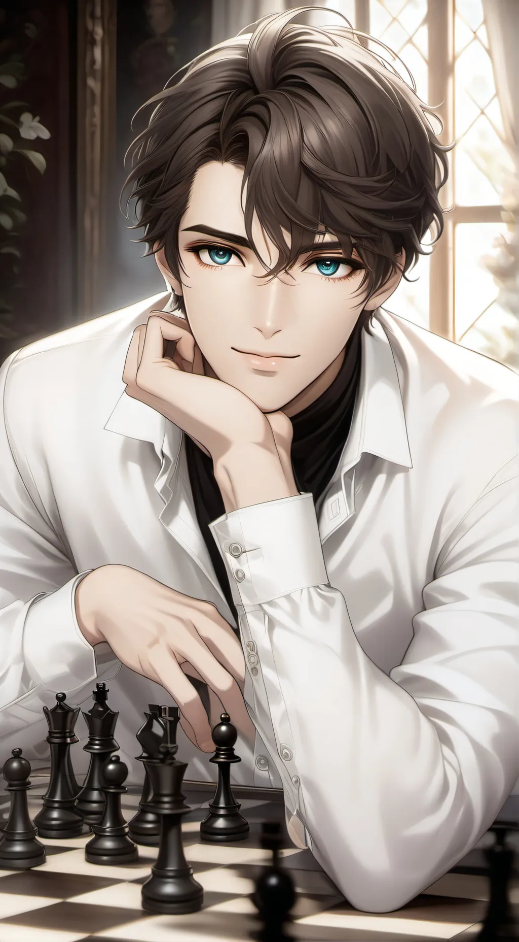 ai character: иван background