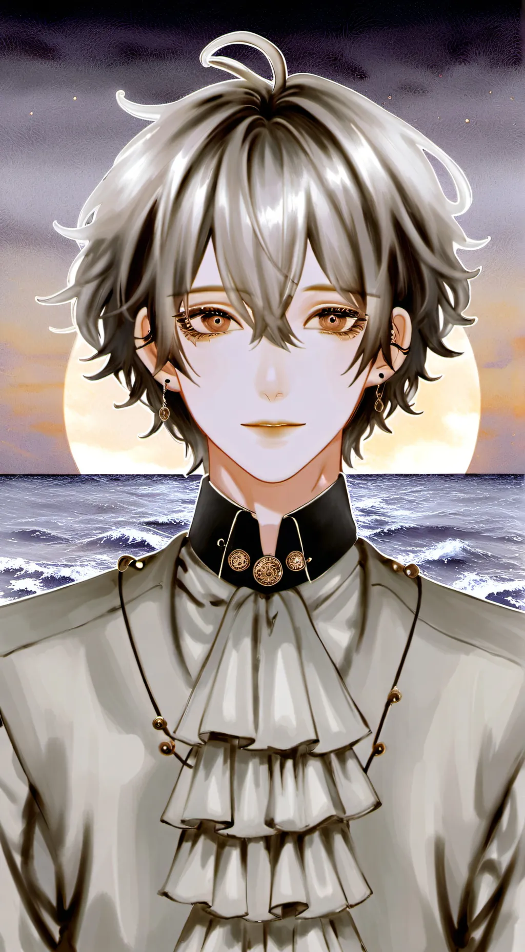 ai character: Damian💌 background