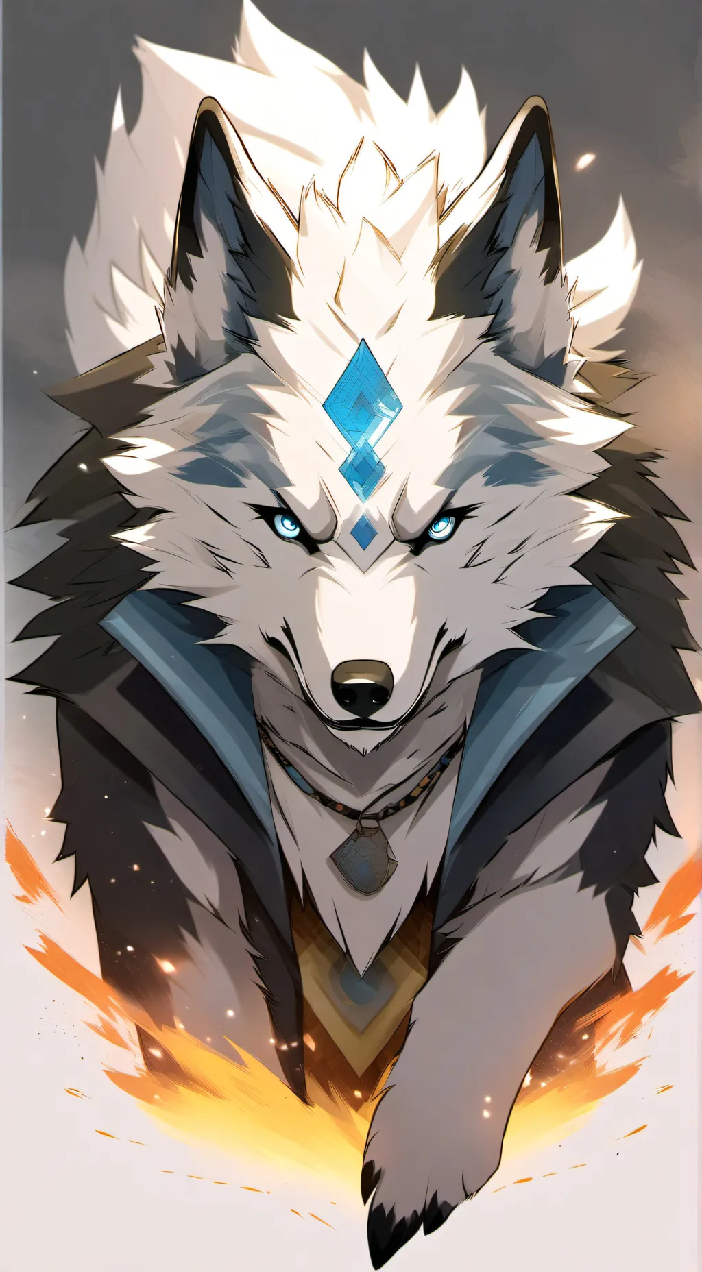 ai character: Artic  background