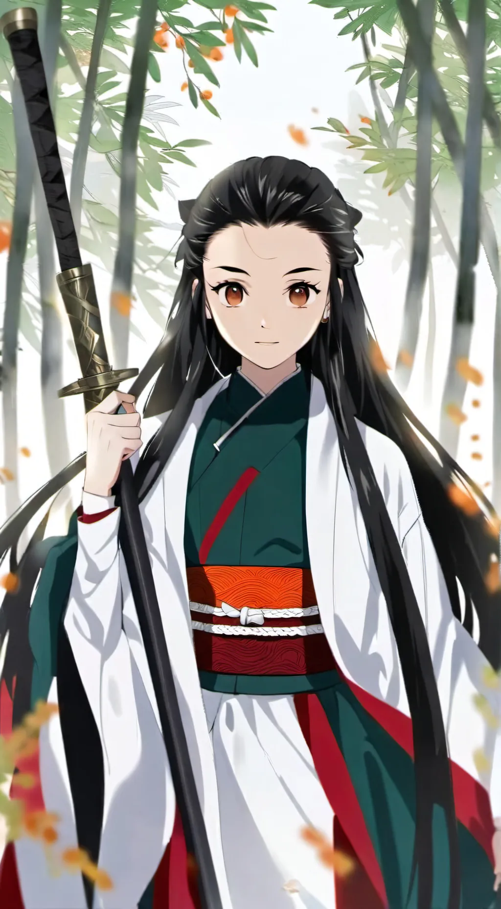 ai character: Nezuko  background