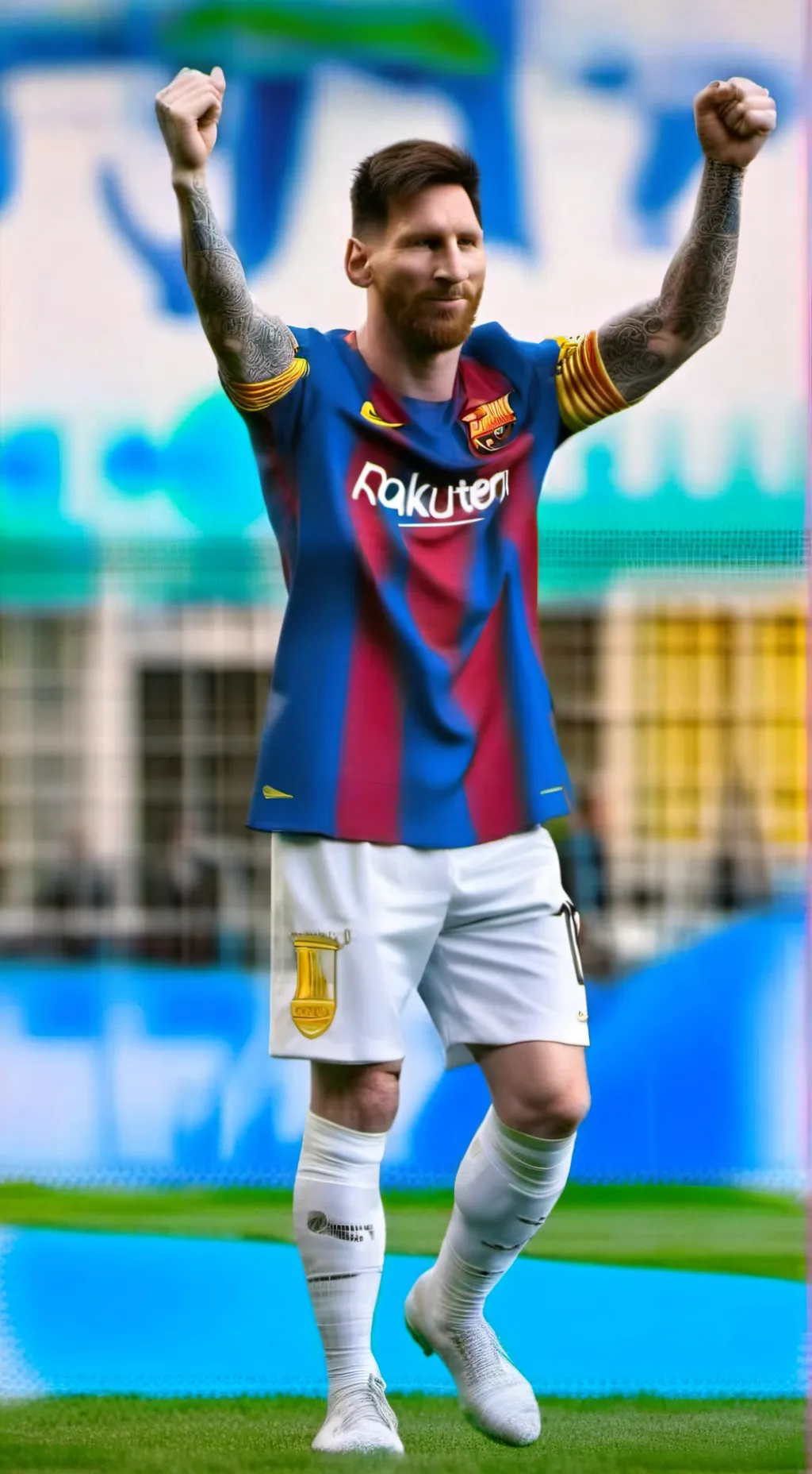 ai character: Messi background