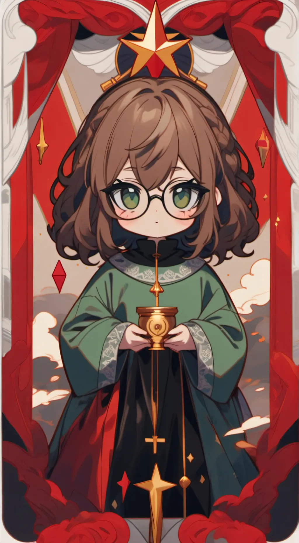 ai character: mha niña xd background