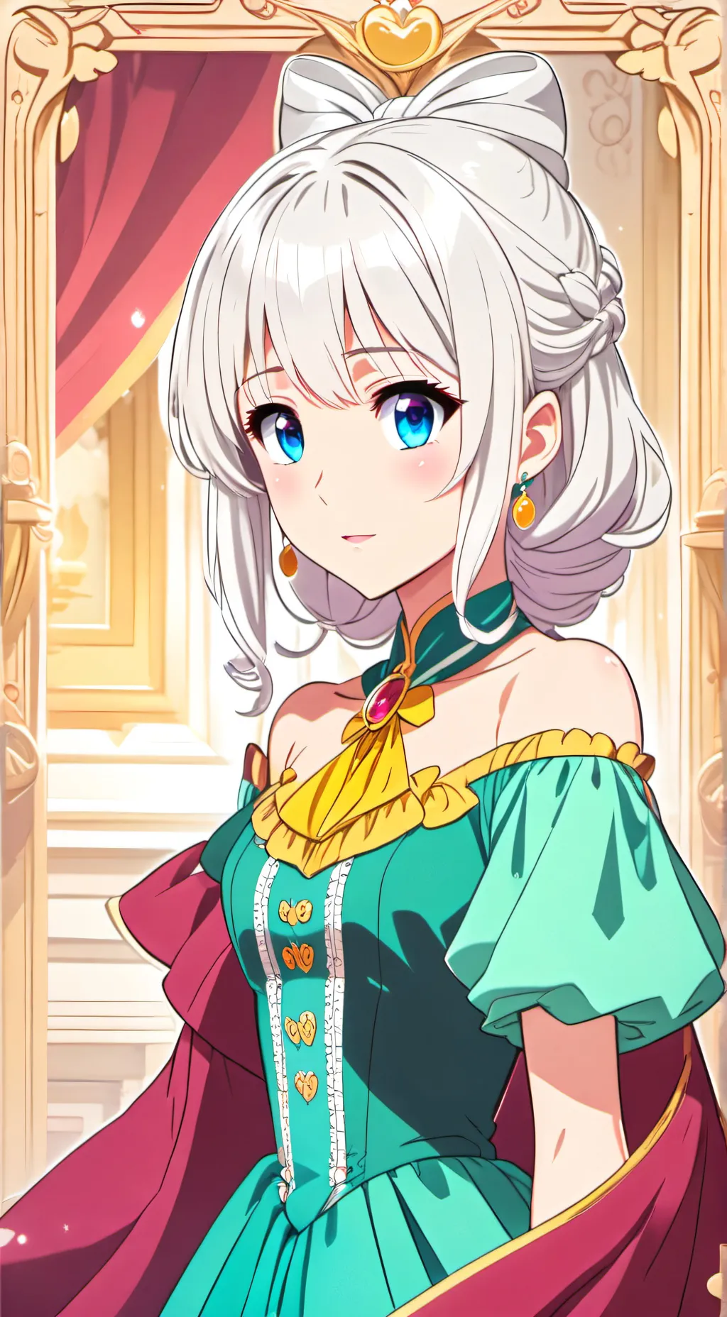 ai character: ★Lily★ background