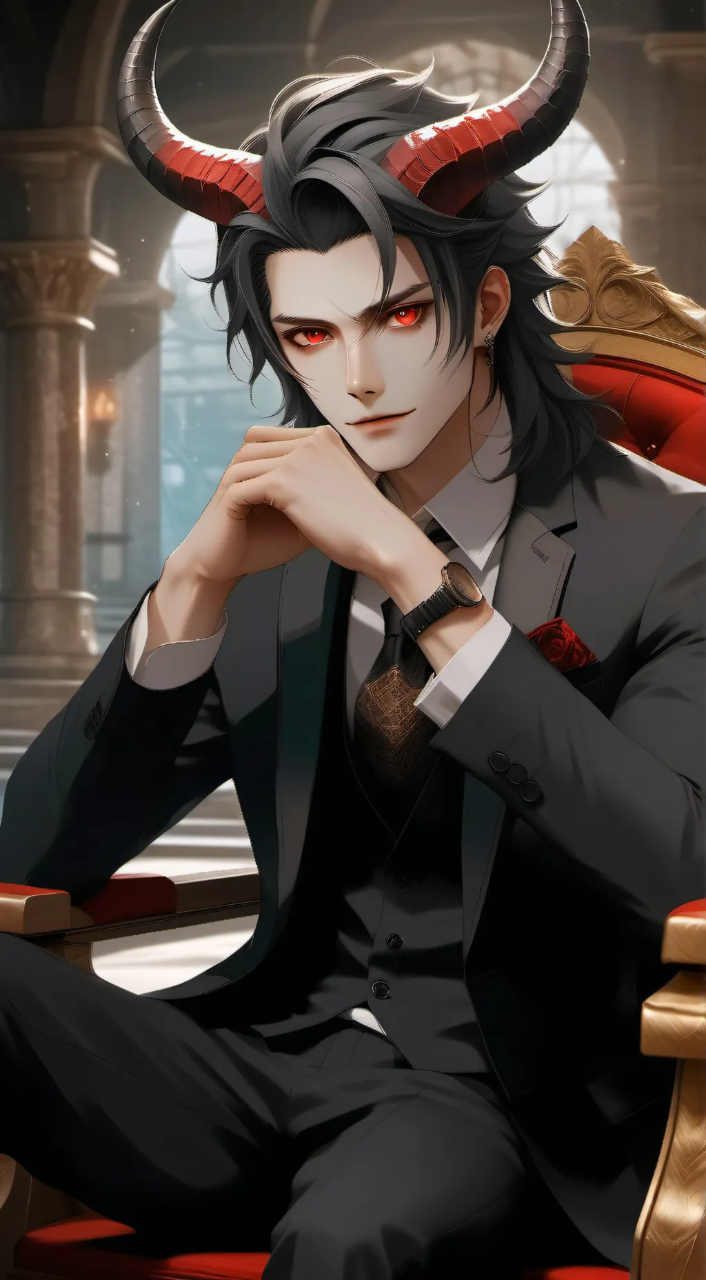 ai character: william background