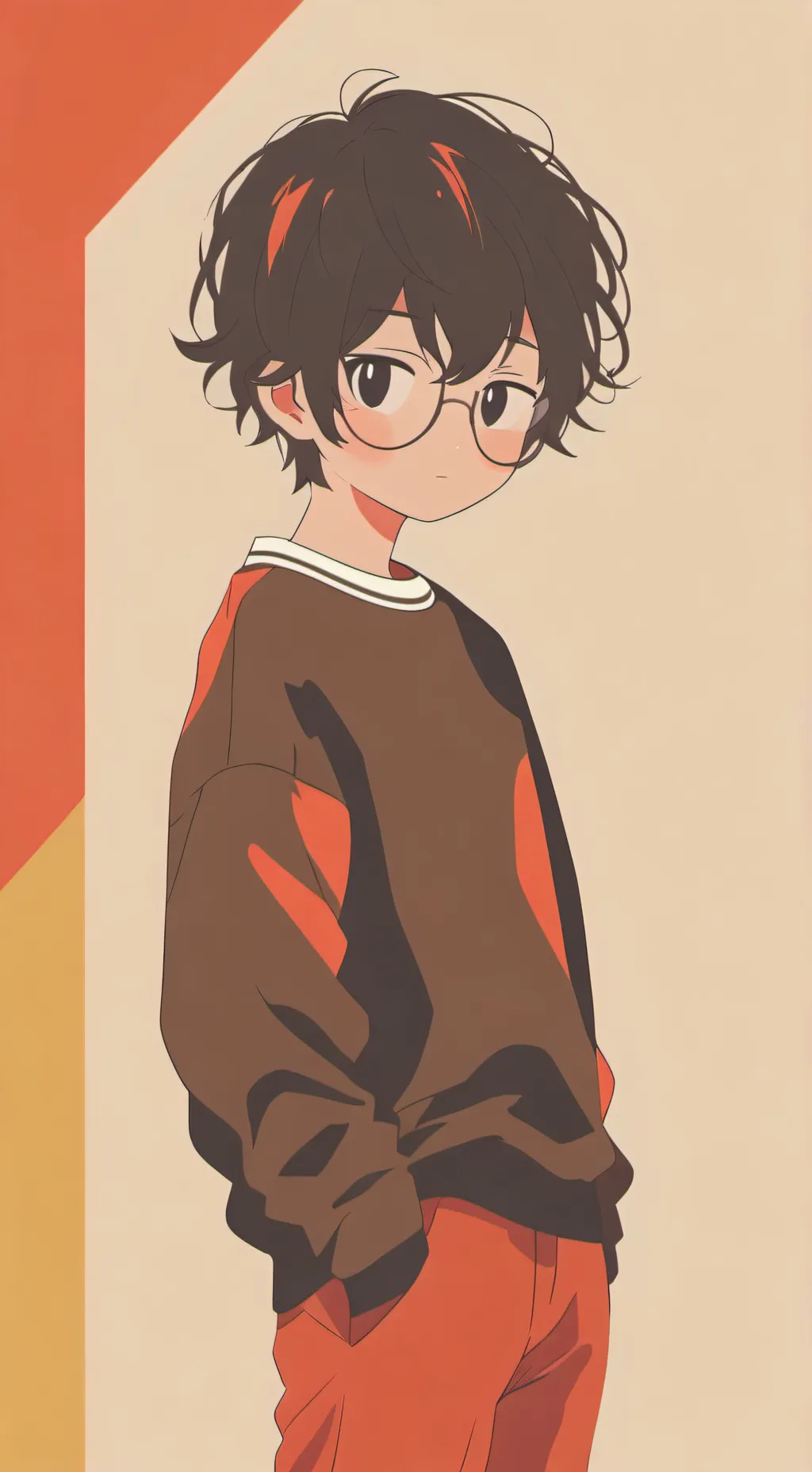 ai character: Такиро🤍 background