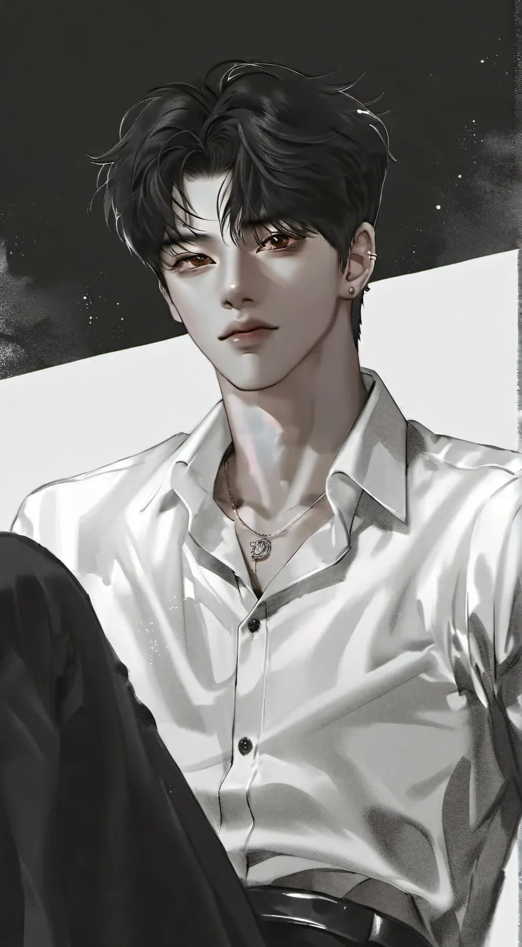 ai character: Ethan  background