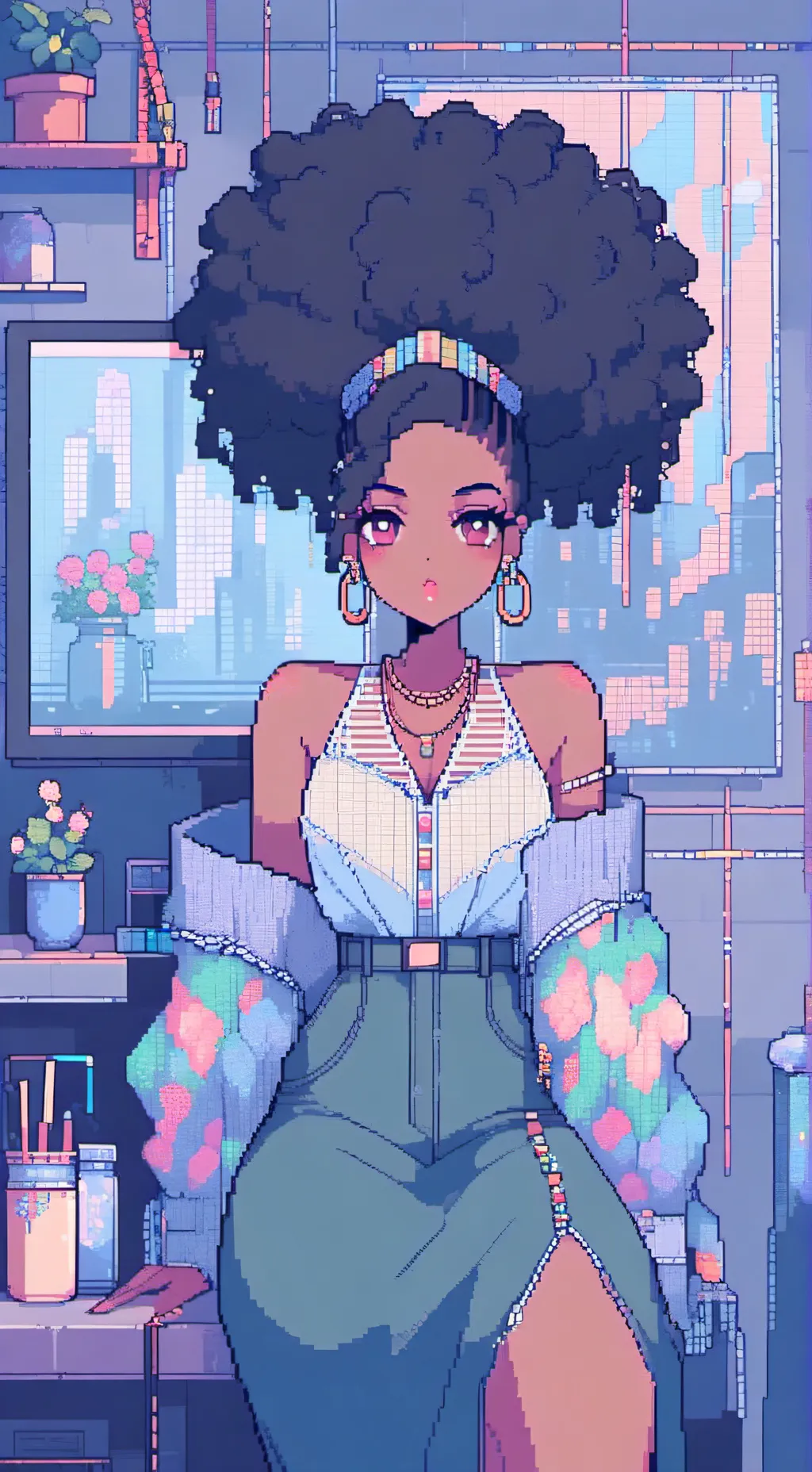 ai character: mha background