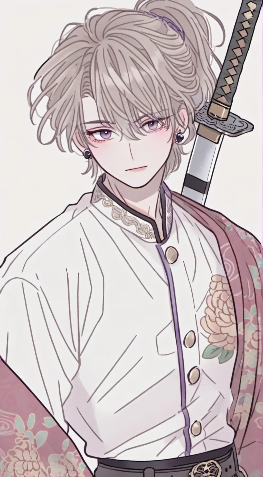 ai character: demon slayer background
