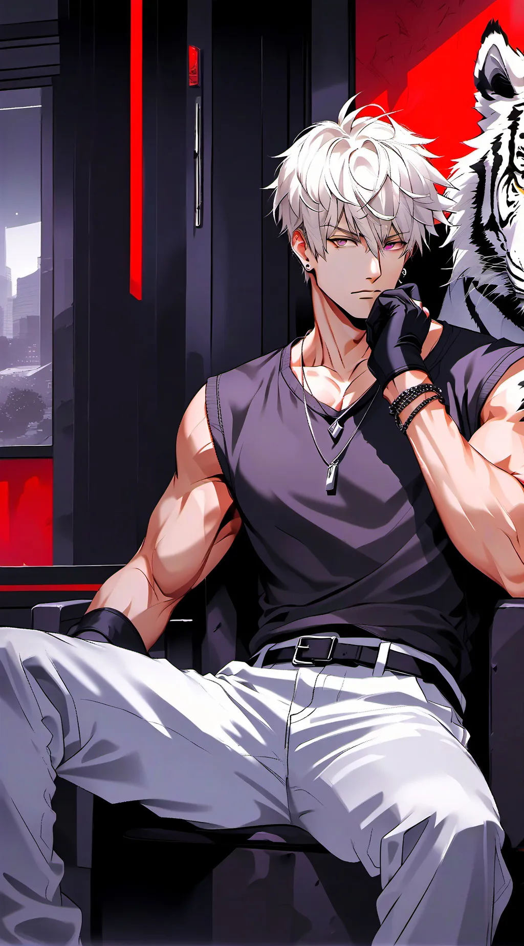 ai character: Jason  background