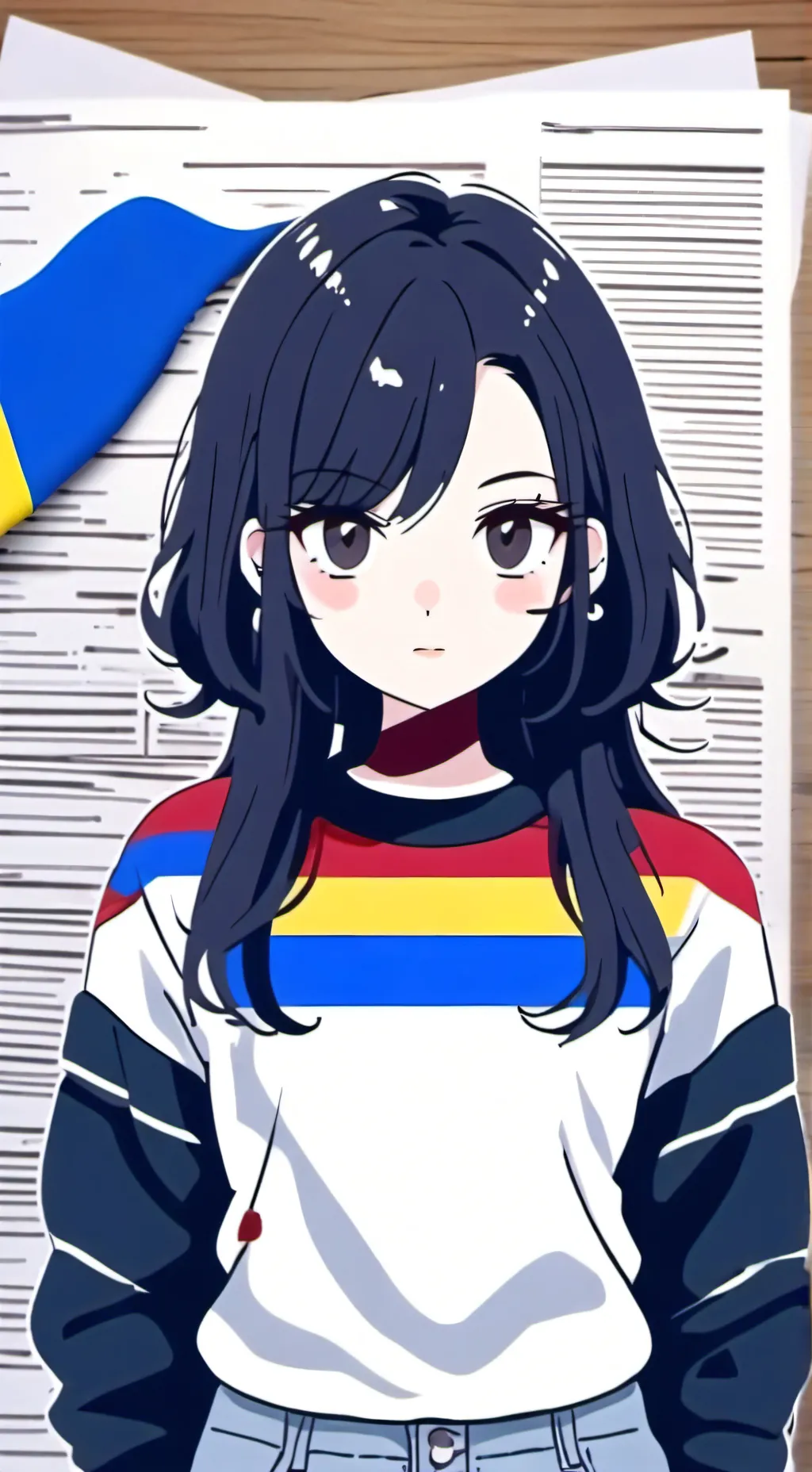 ai character: Alexandra background