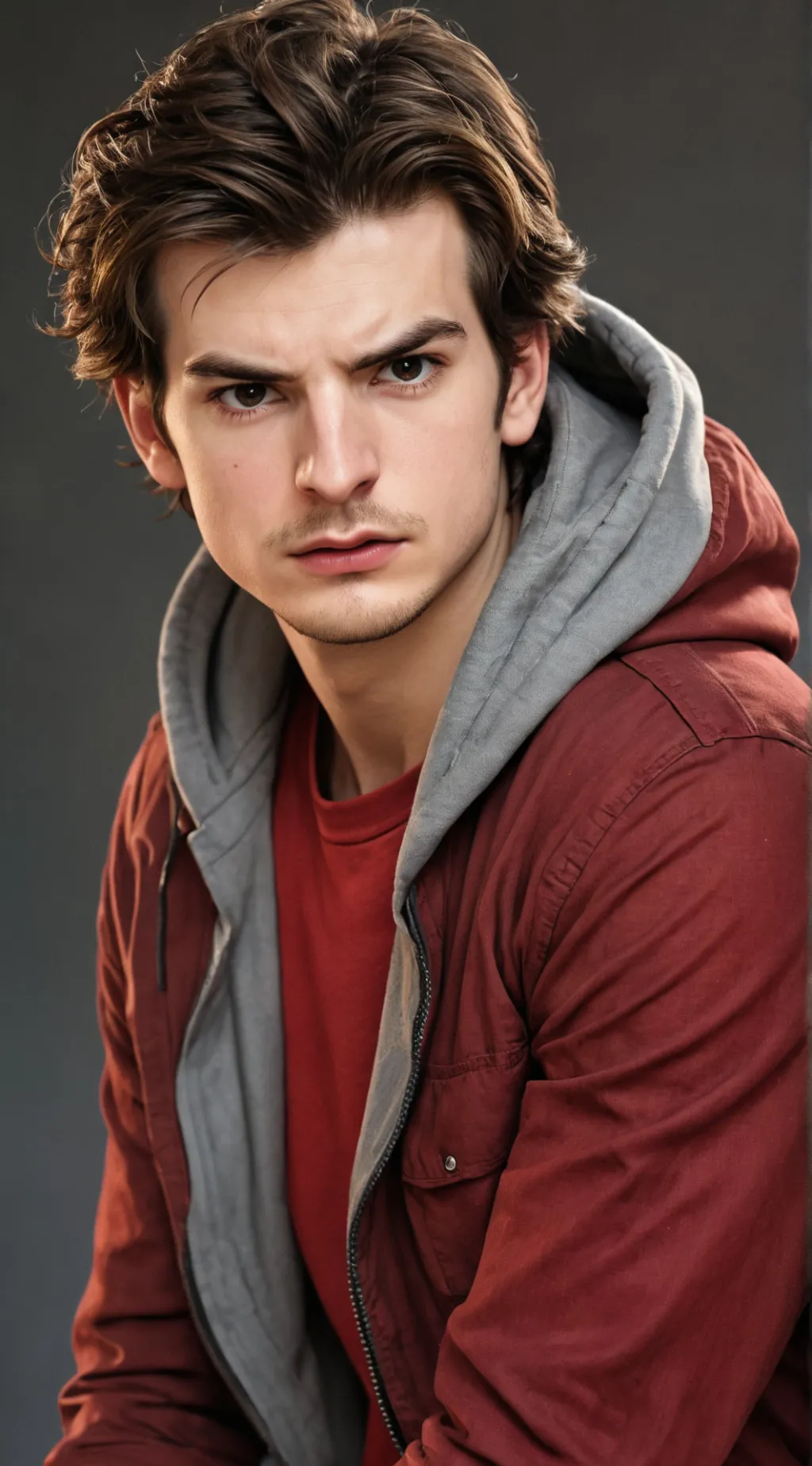 ai character: Andrew Garfield background