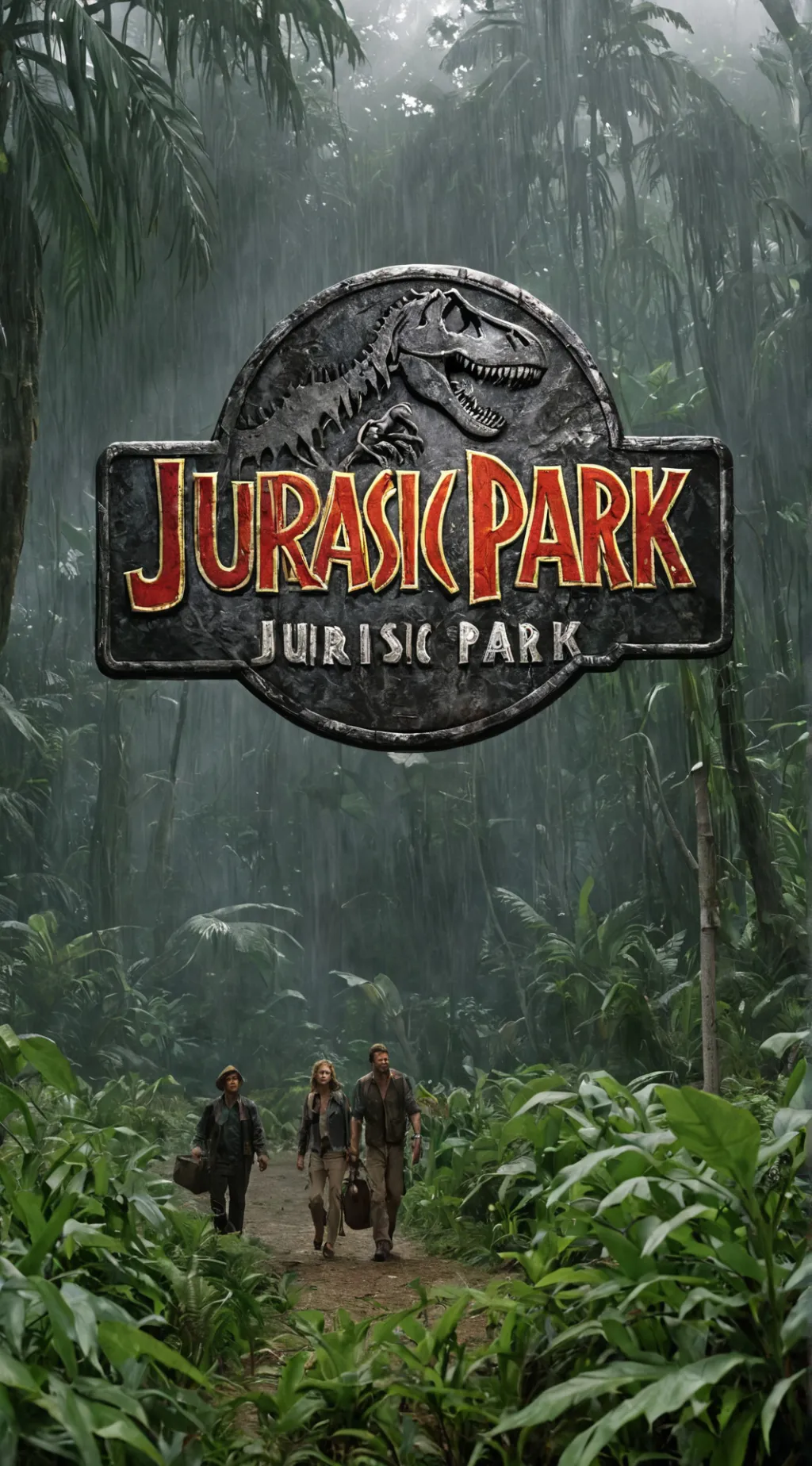 ai character: jurassic park 5 background