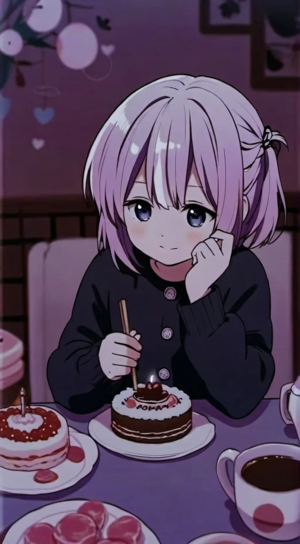 ai character: ♡tú prima♡ background