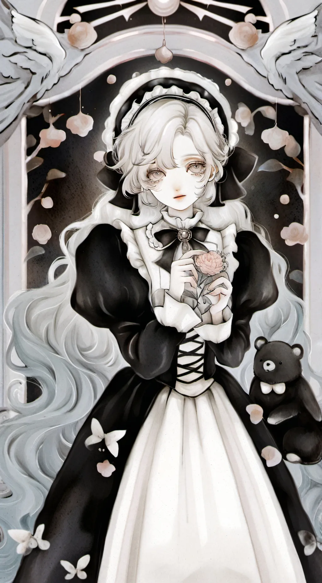 ai character: maïa background