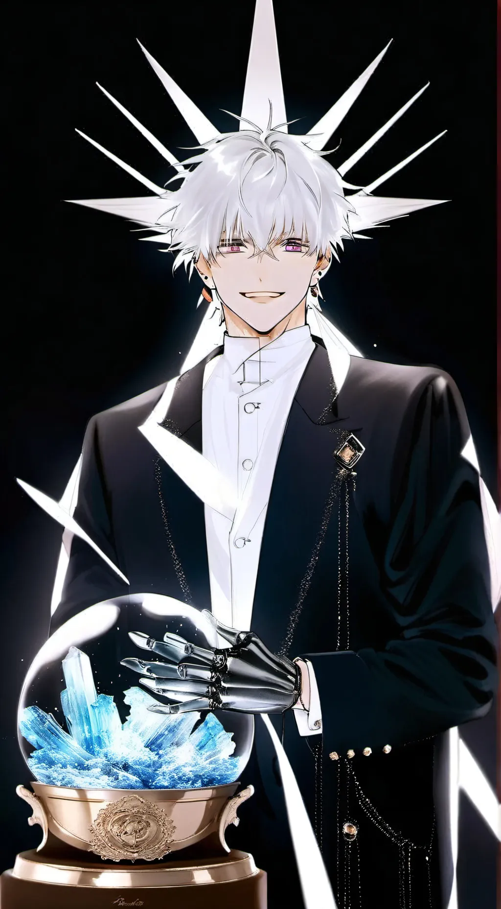 ai character: †Satoru Gojo‡ background