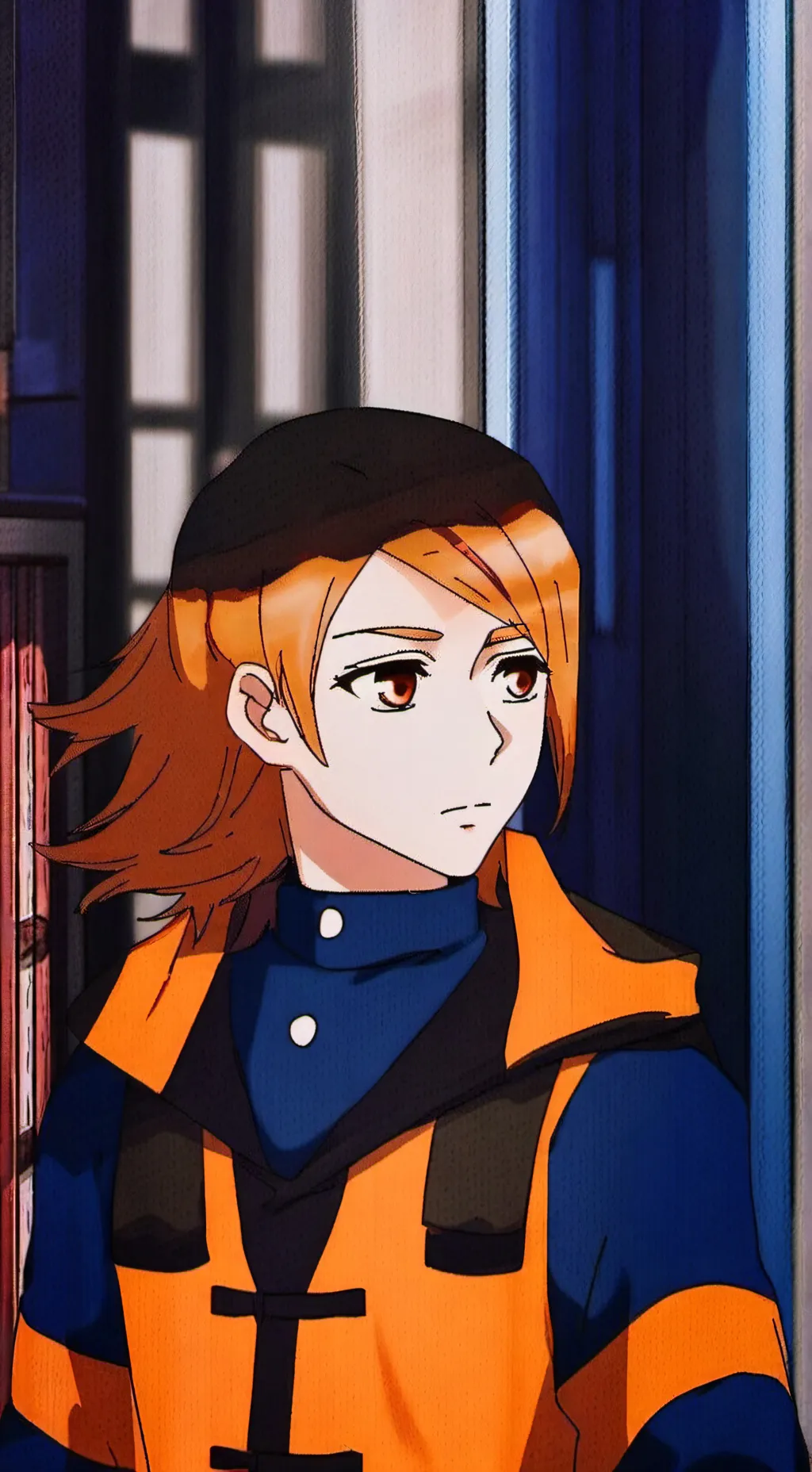 ai character: Nobara kugisaki  background