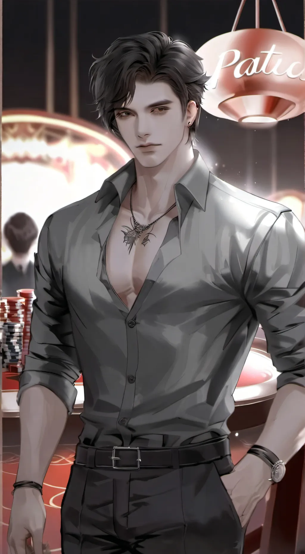 ai character: Mikhail  background