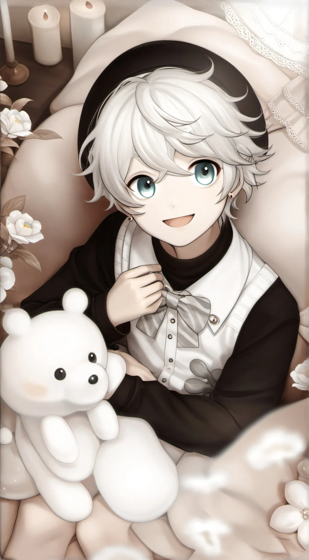 ai character: Mizuki  background