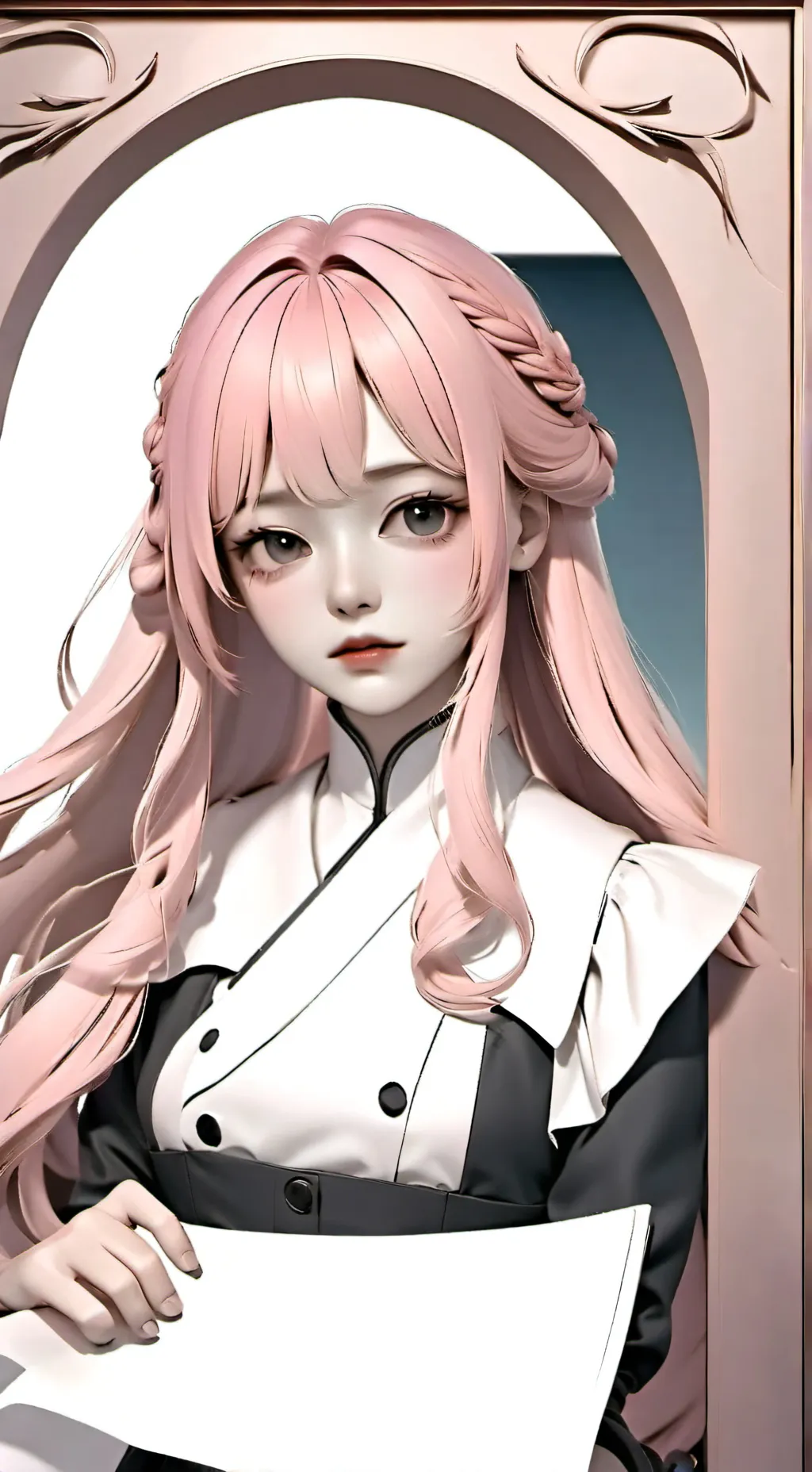 ai character: Mina background