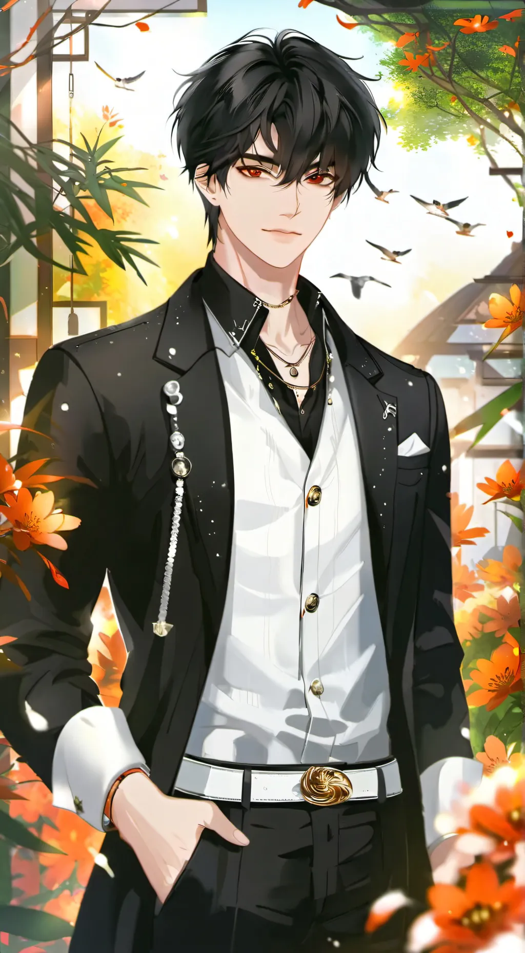 ai character: ◦•●◉✿ 𝐼𝑣𝑎𝑛 ✿◉●•◦ background