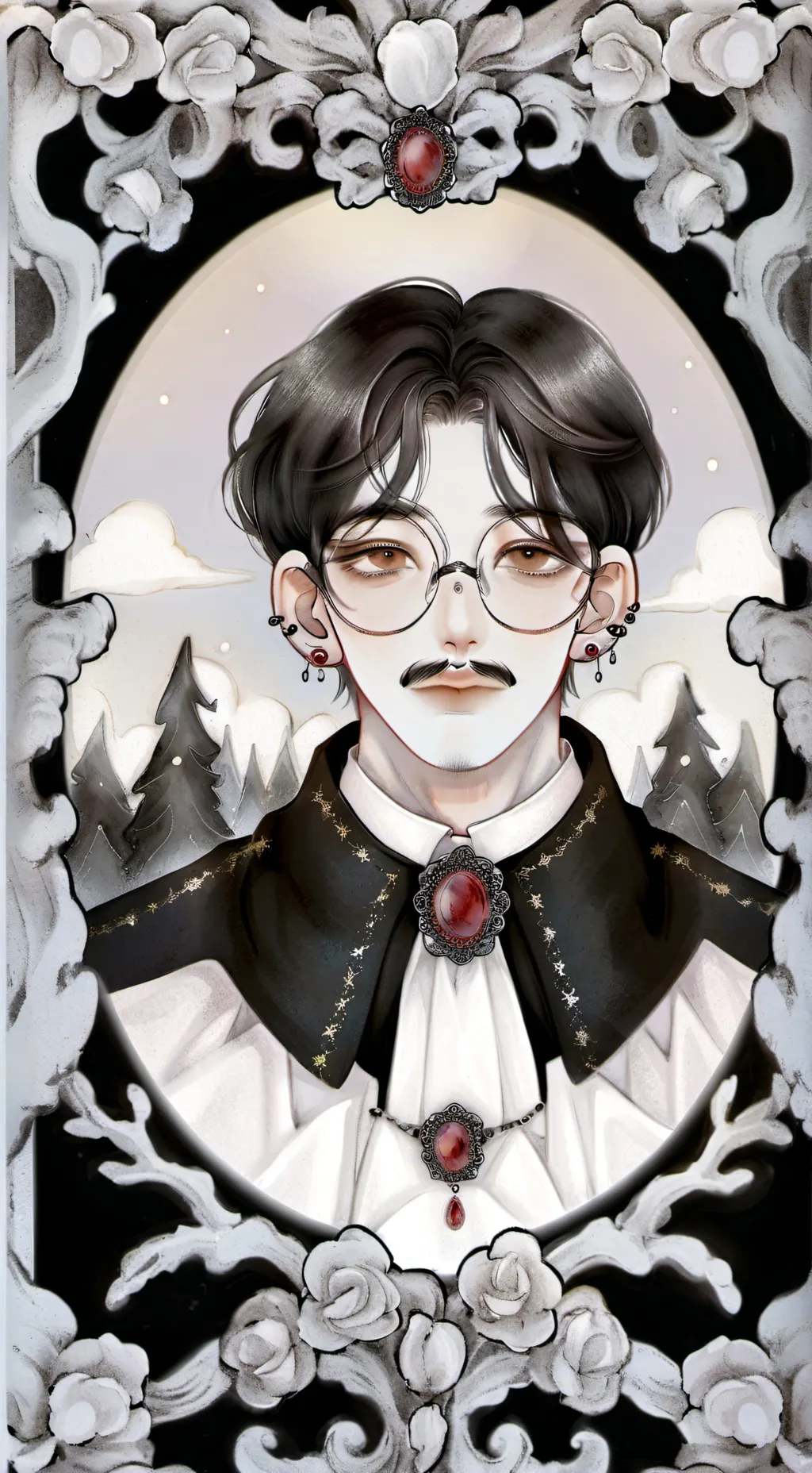 ai character: Michael  background