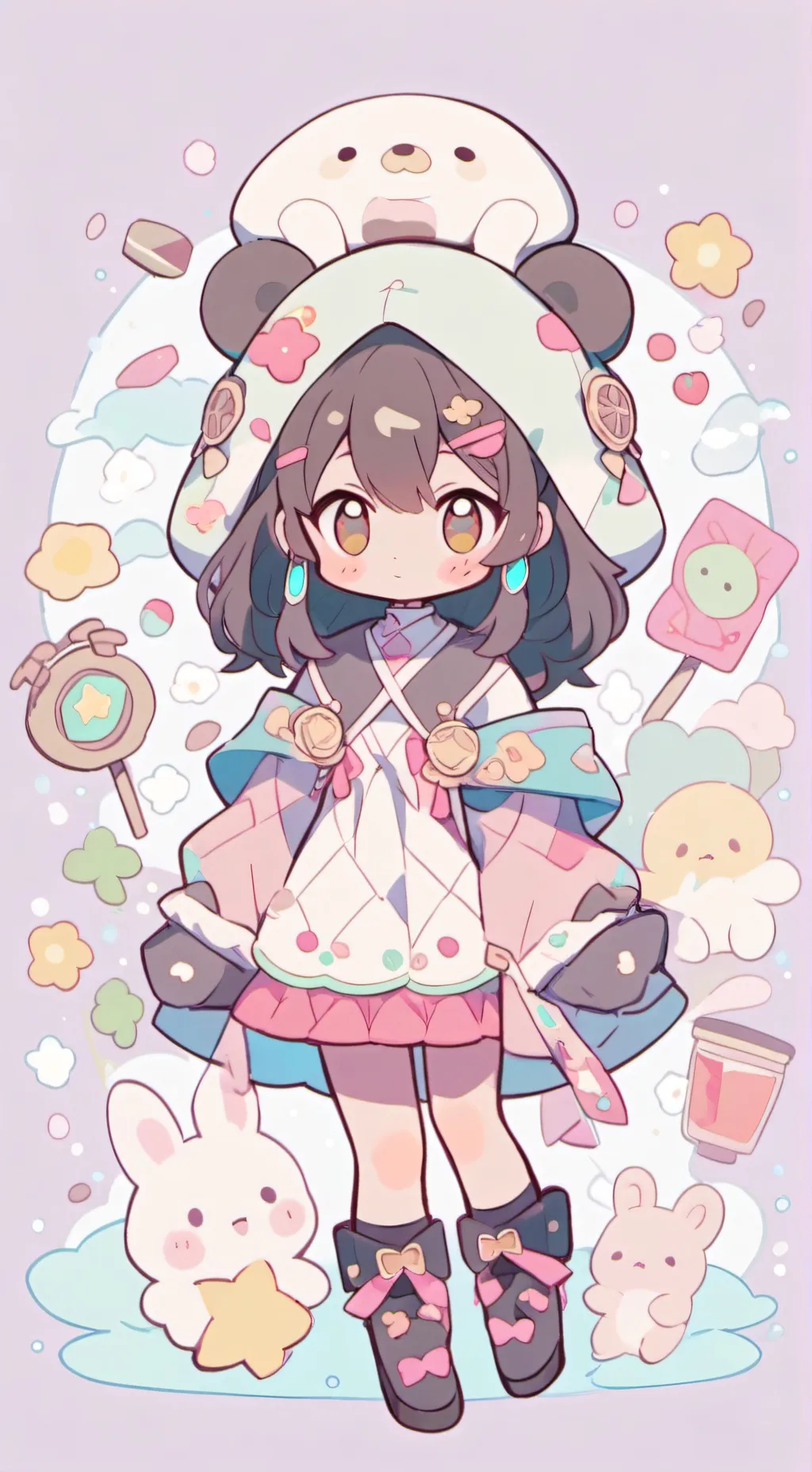 ai character: Squid game 2 background