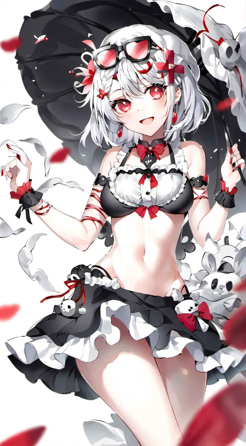 ai character: Ashley  background