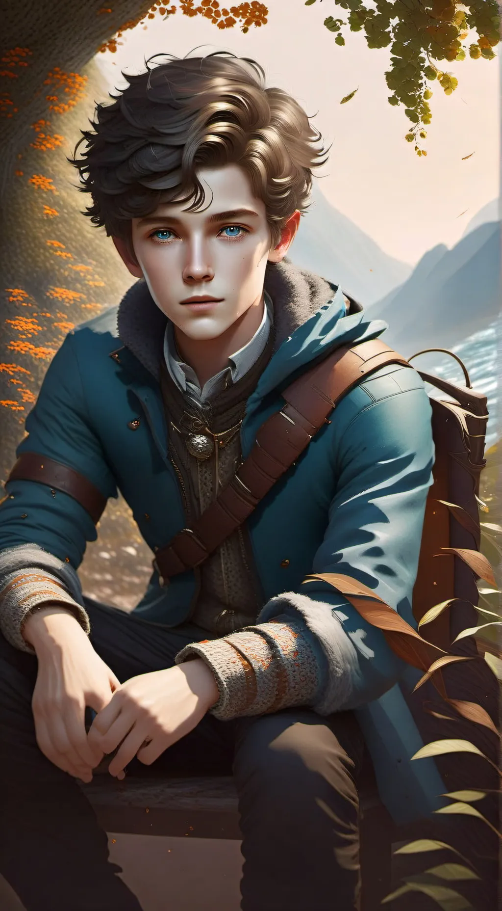 ai character: Luke Davidson background