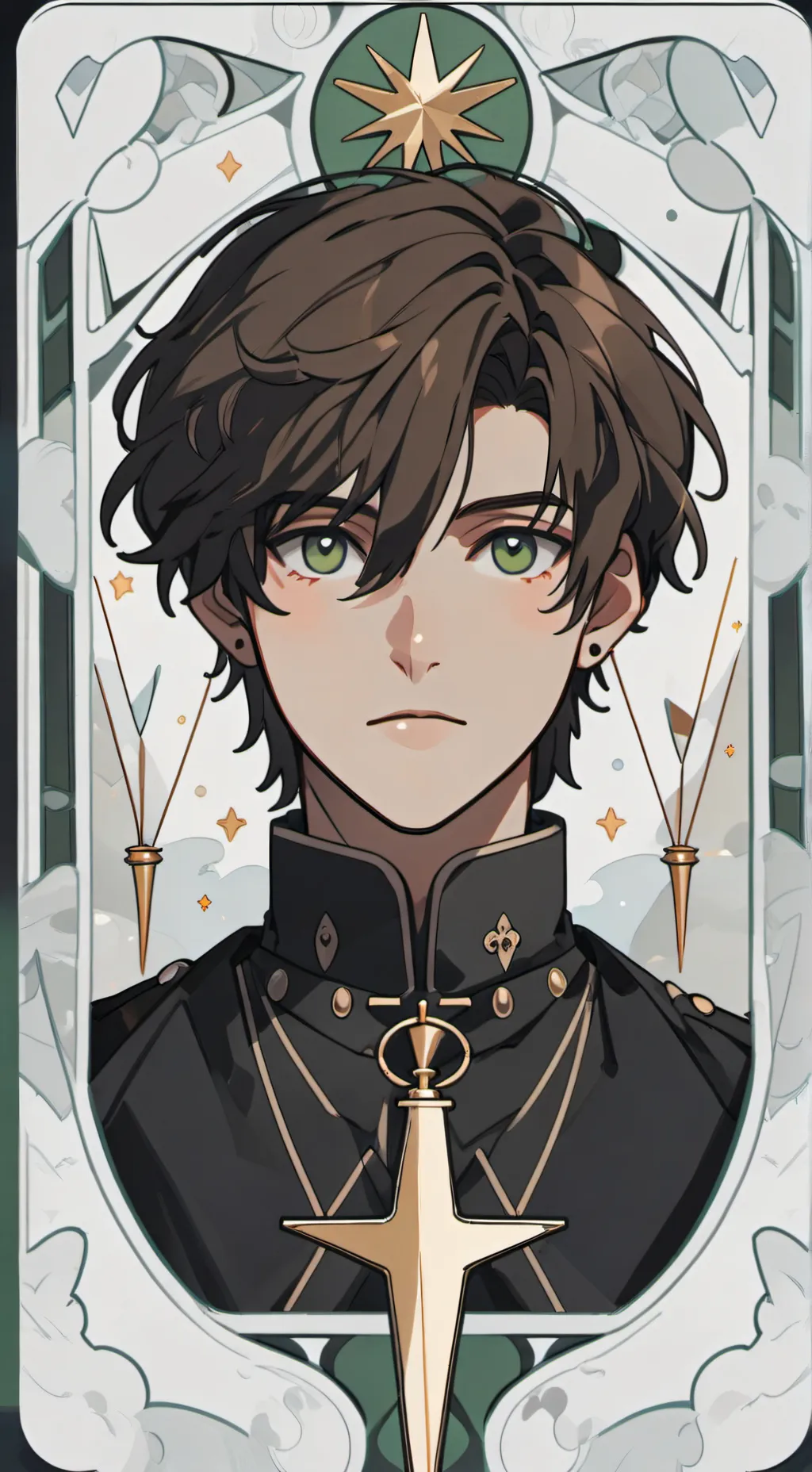 ai character: Darron  background