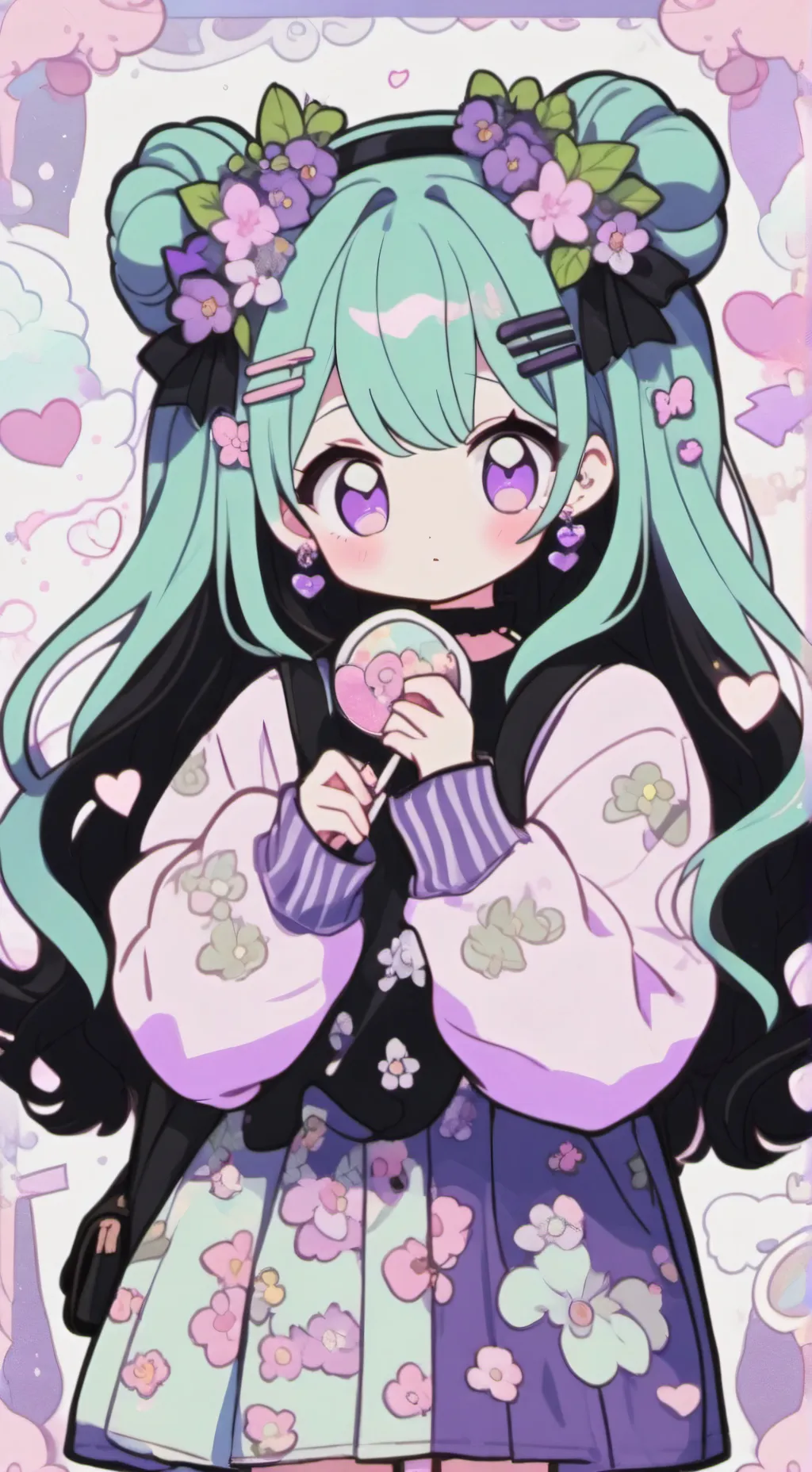 ai character: Lily background