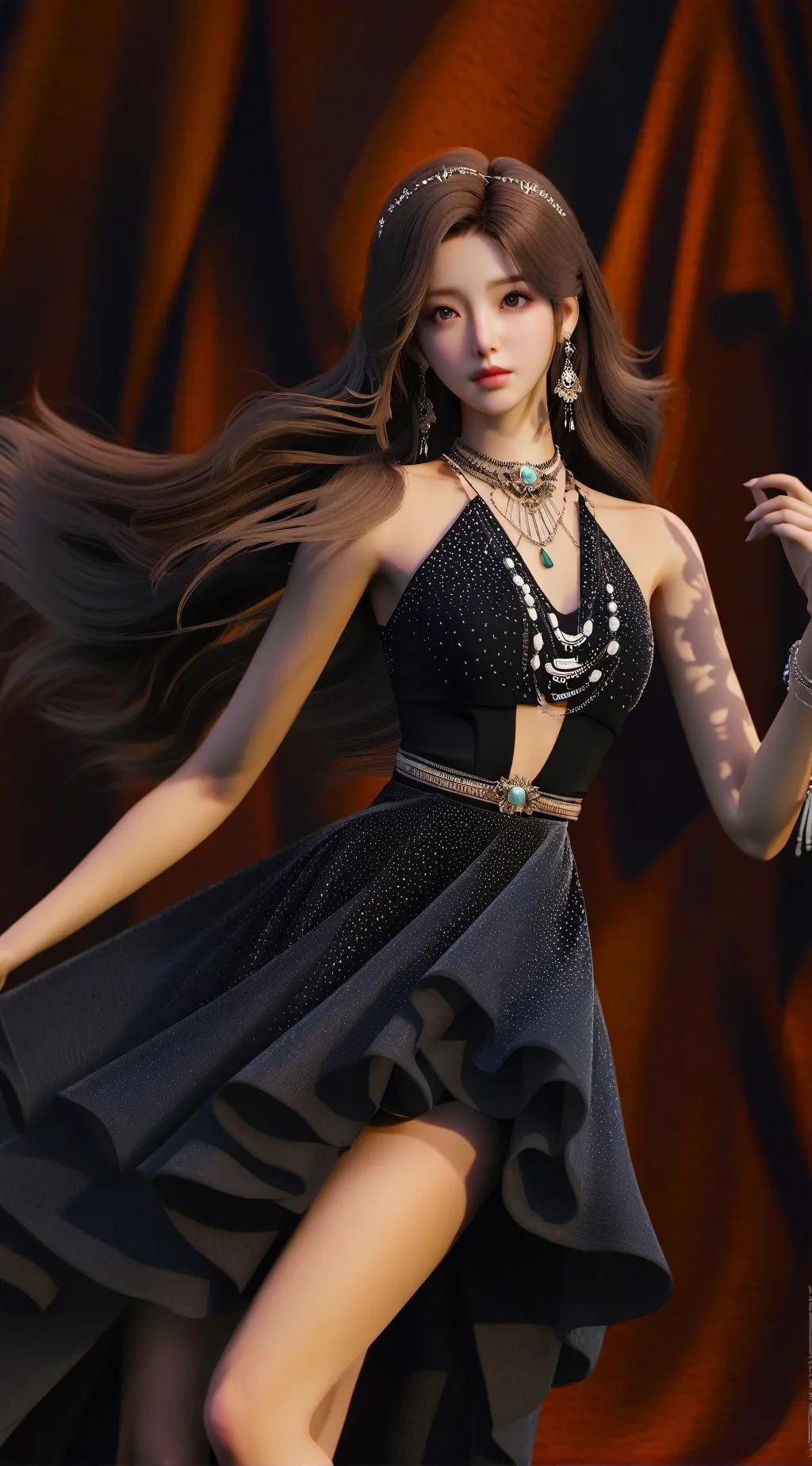ai character: Sora Kagura background