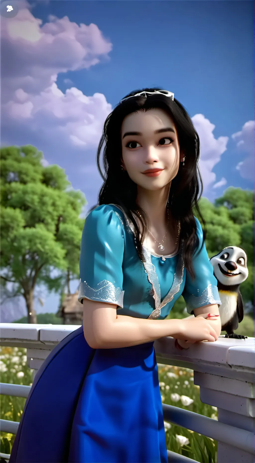 ai character: ranma 1/2 2024 background