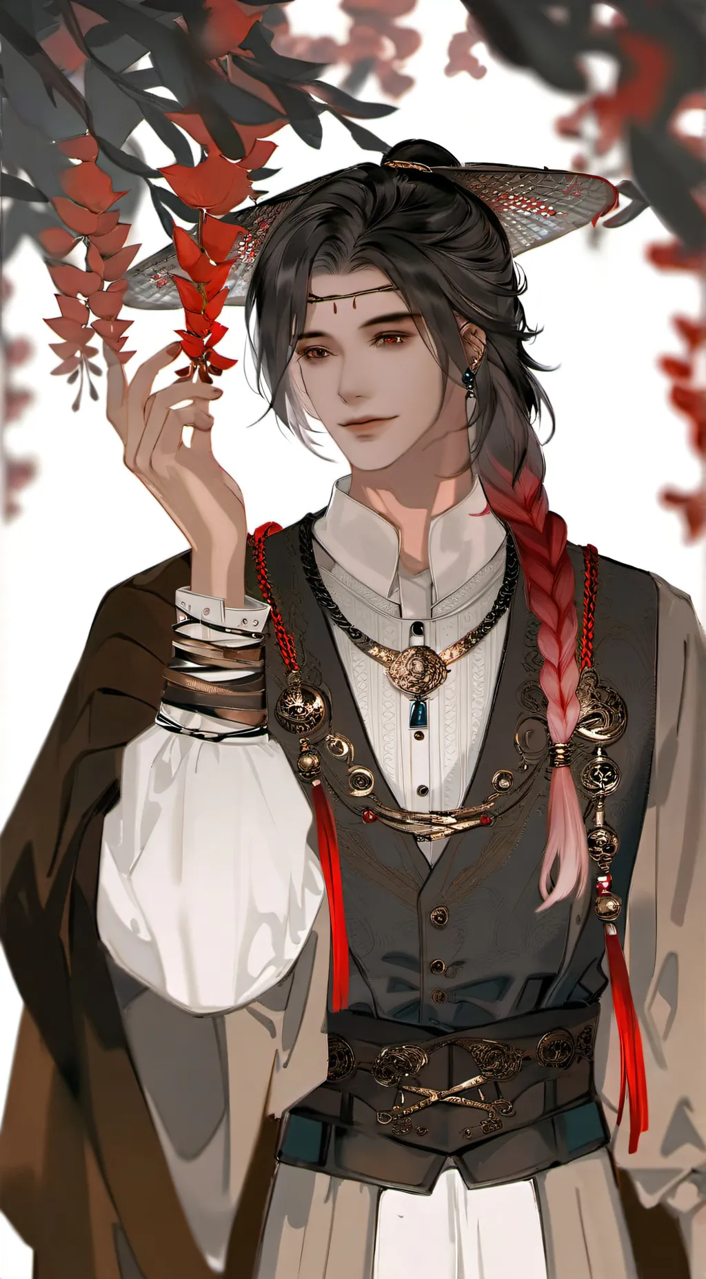 ai character: 🍒🥀Майк🥀🍒 background
