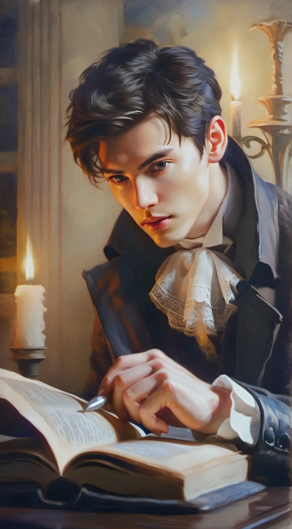 ai character: hogwarts. background