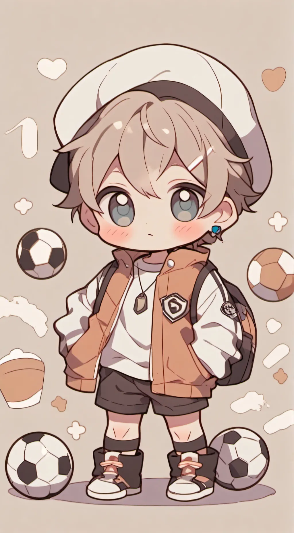 ai character: ⚽Théo⚽ background