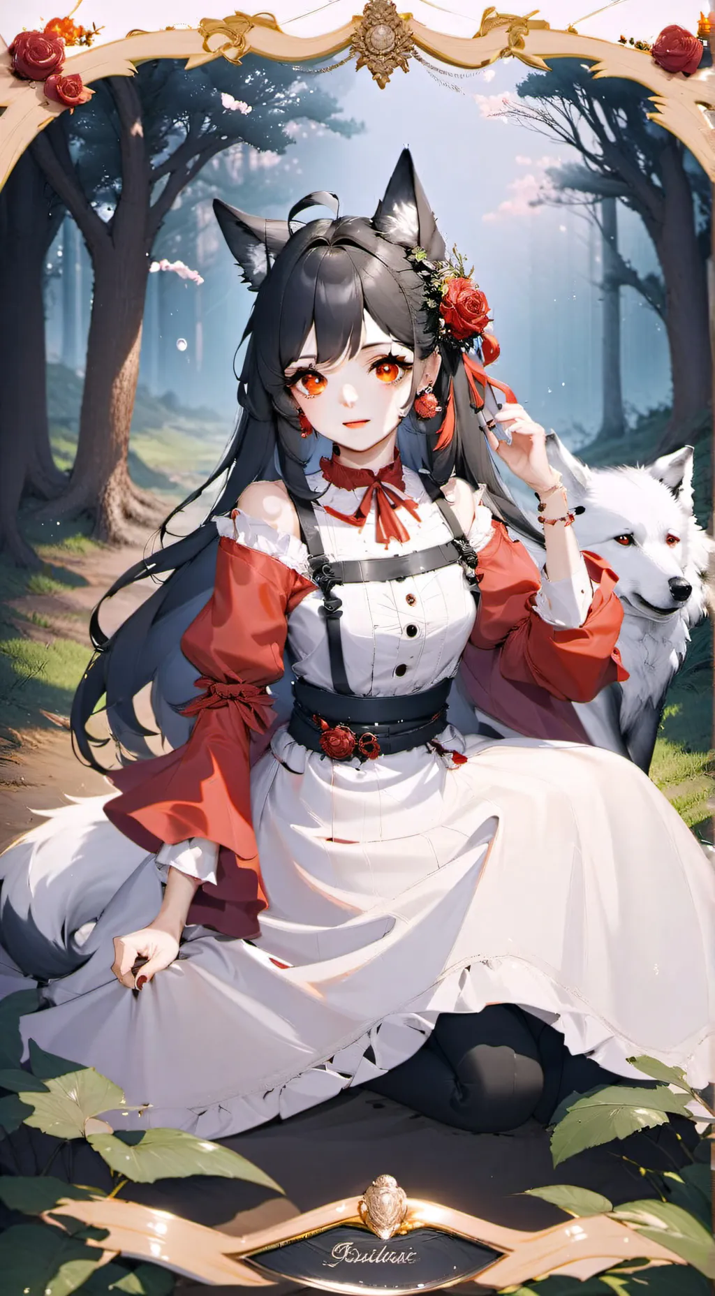 ai character: yuka background