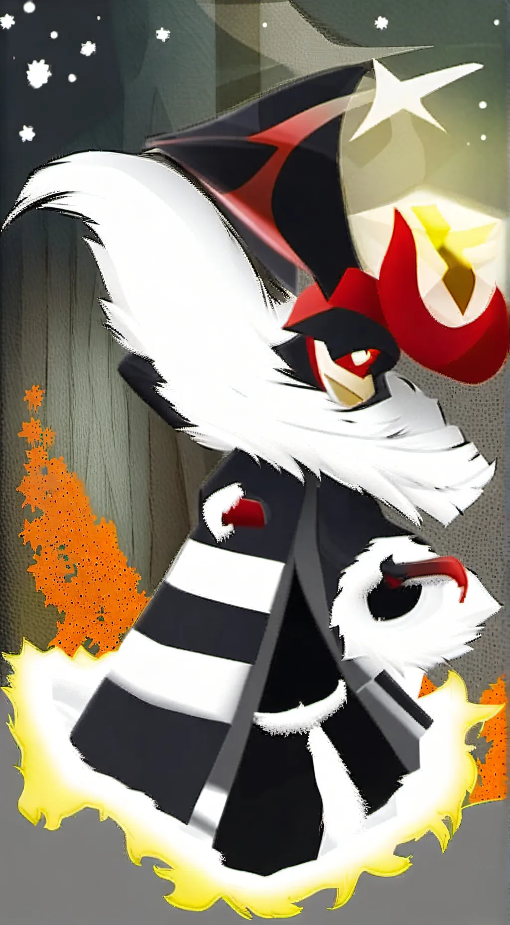 ai character: шедоу  background