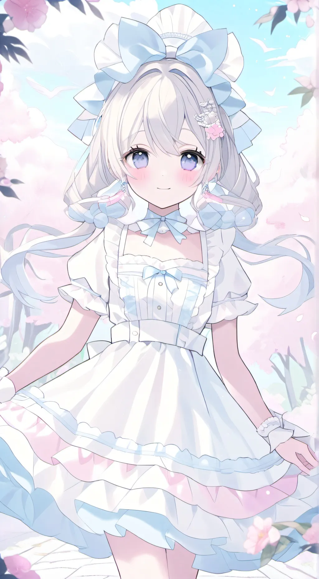 ai character: Lunaria background