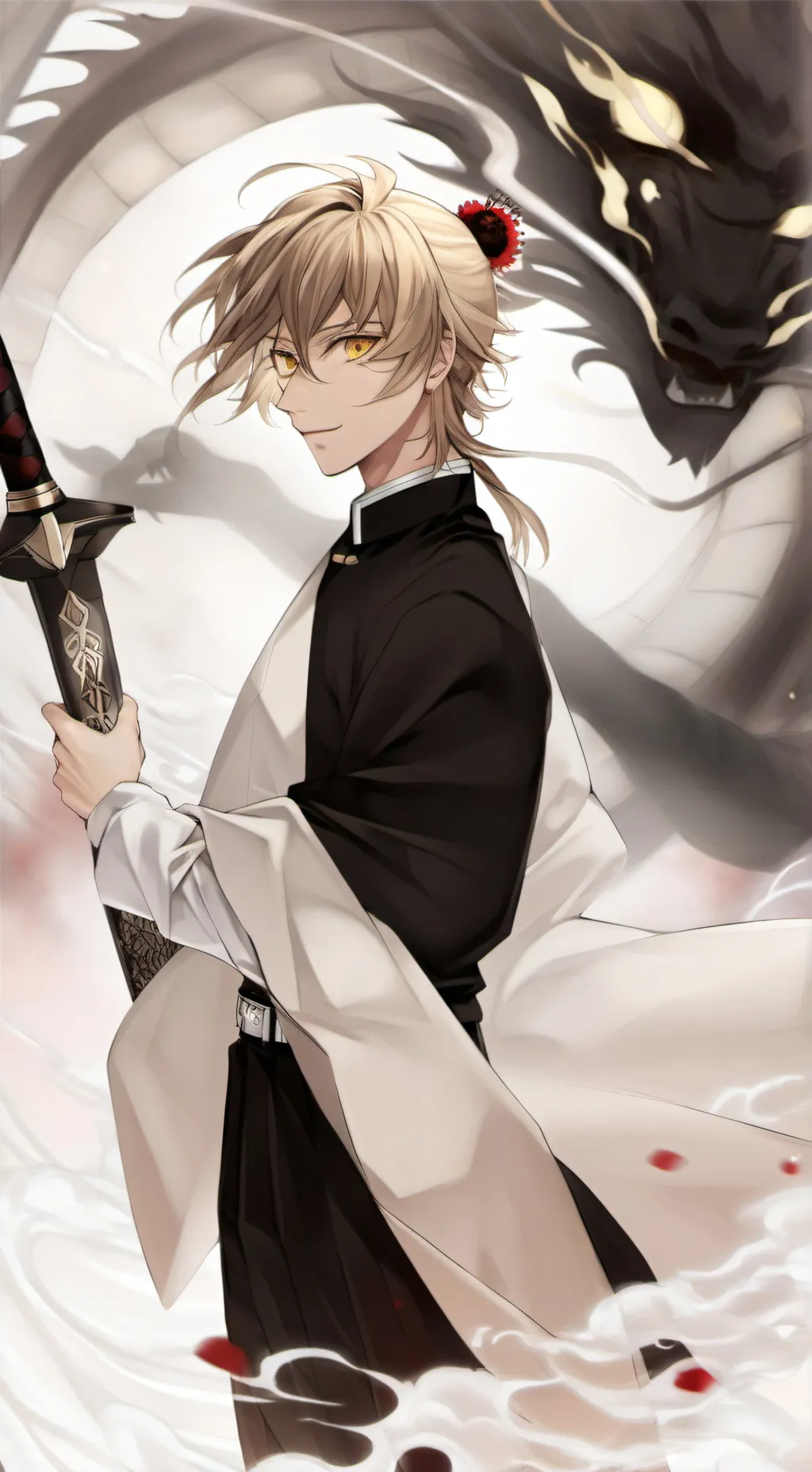 ai character: Demon slayer background