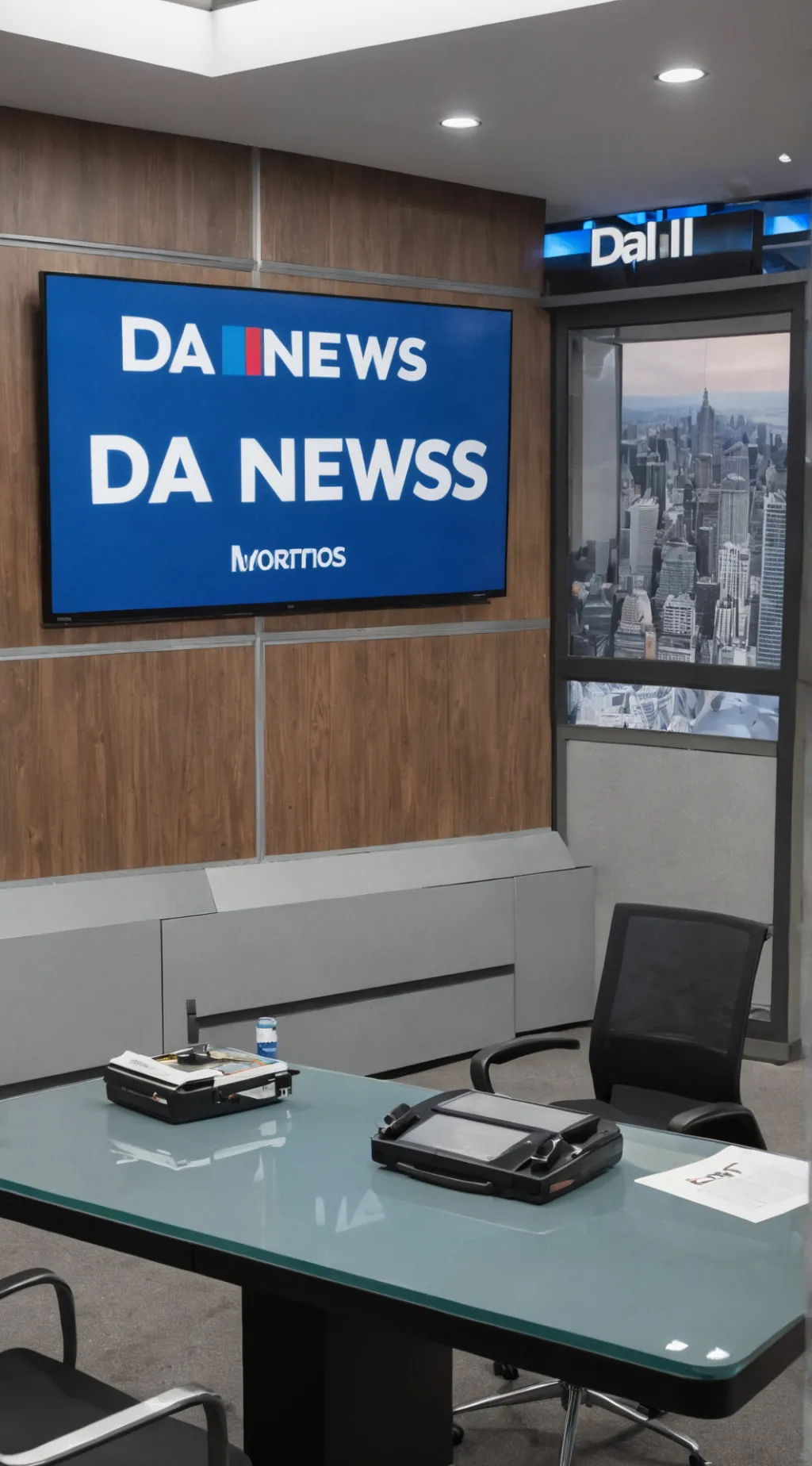 ai character: Your news report background