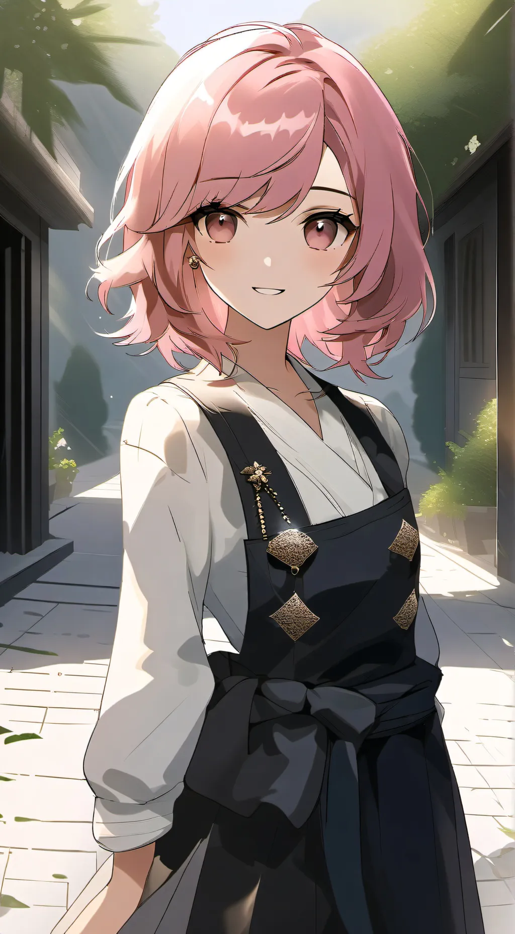 ai character: Tiffany  background