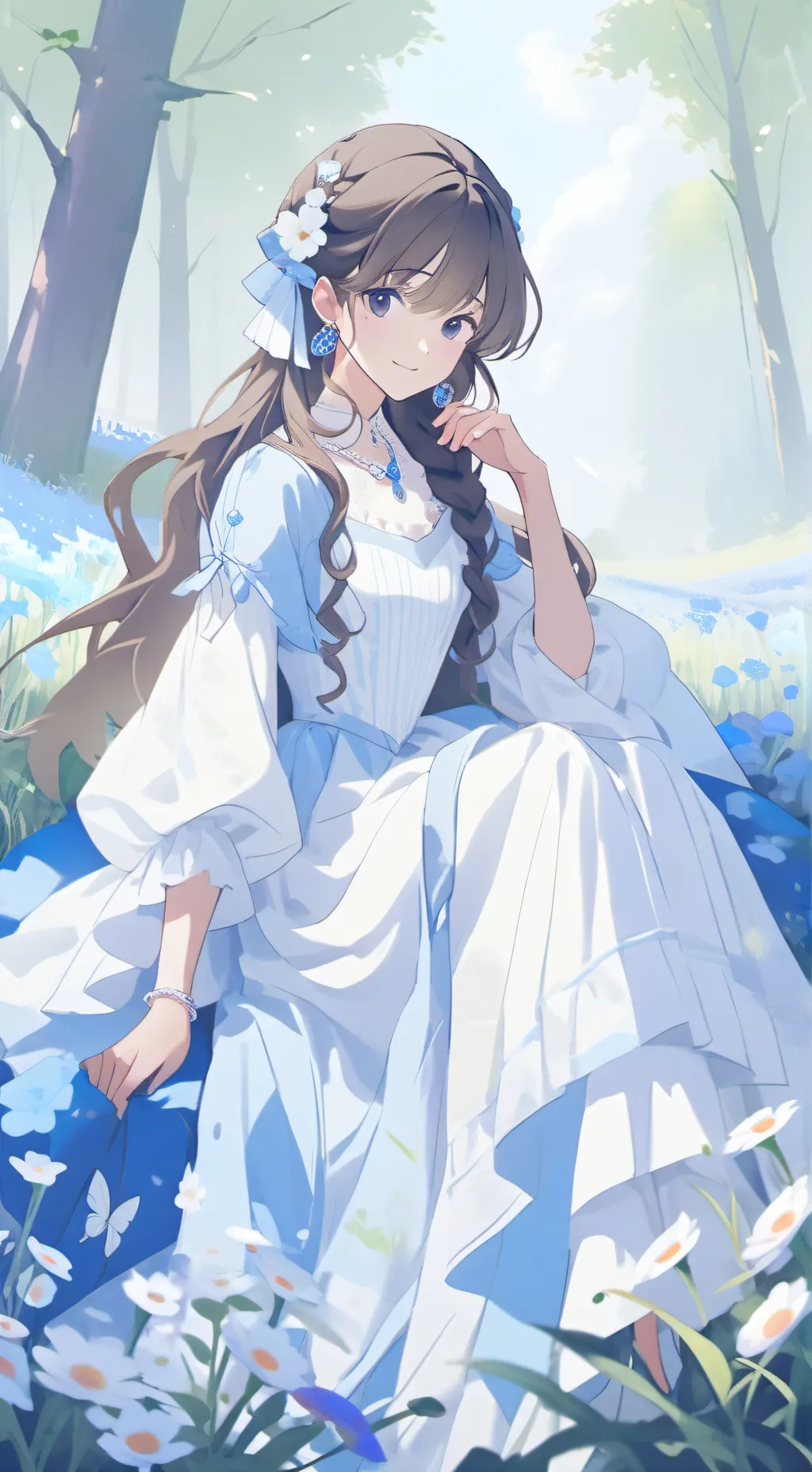 ai character: Princess Bella background