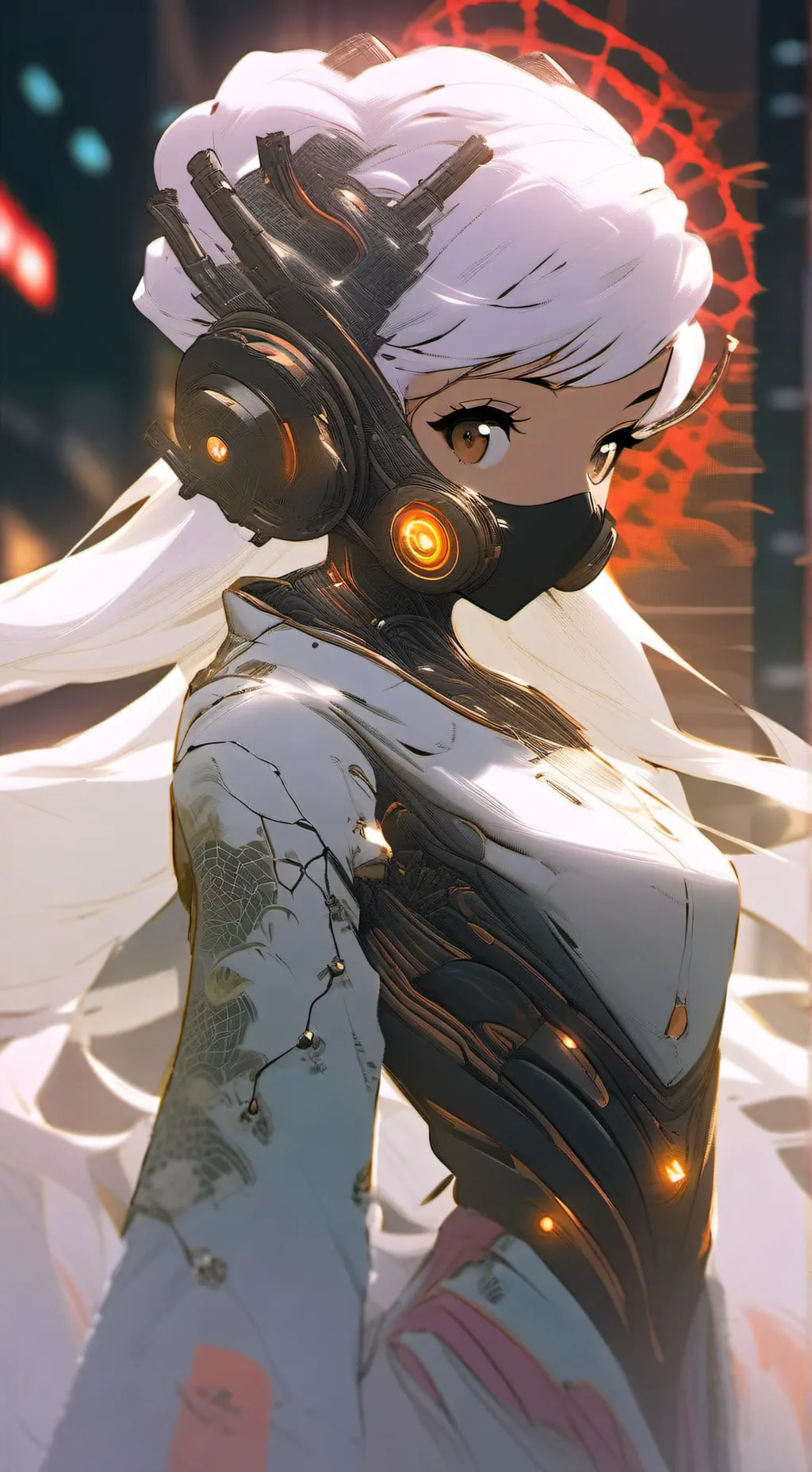 ai character: The Grid background