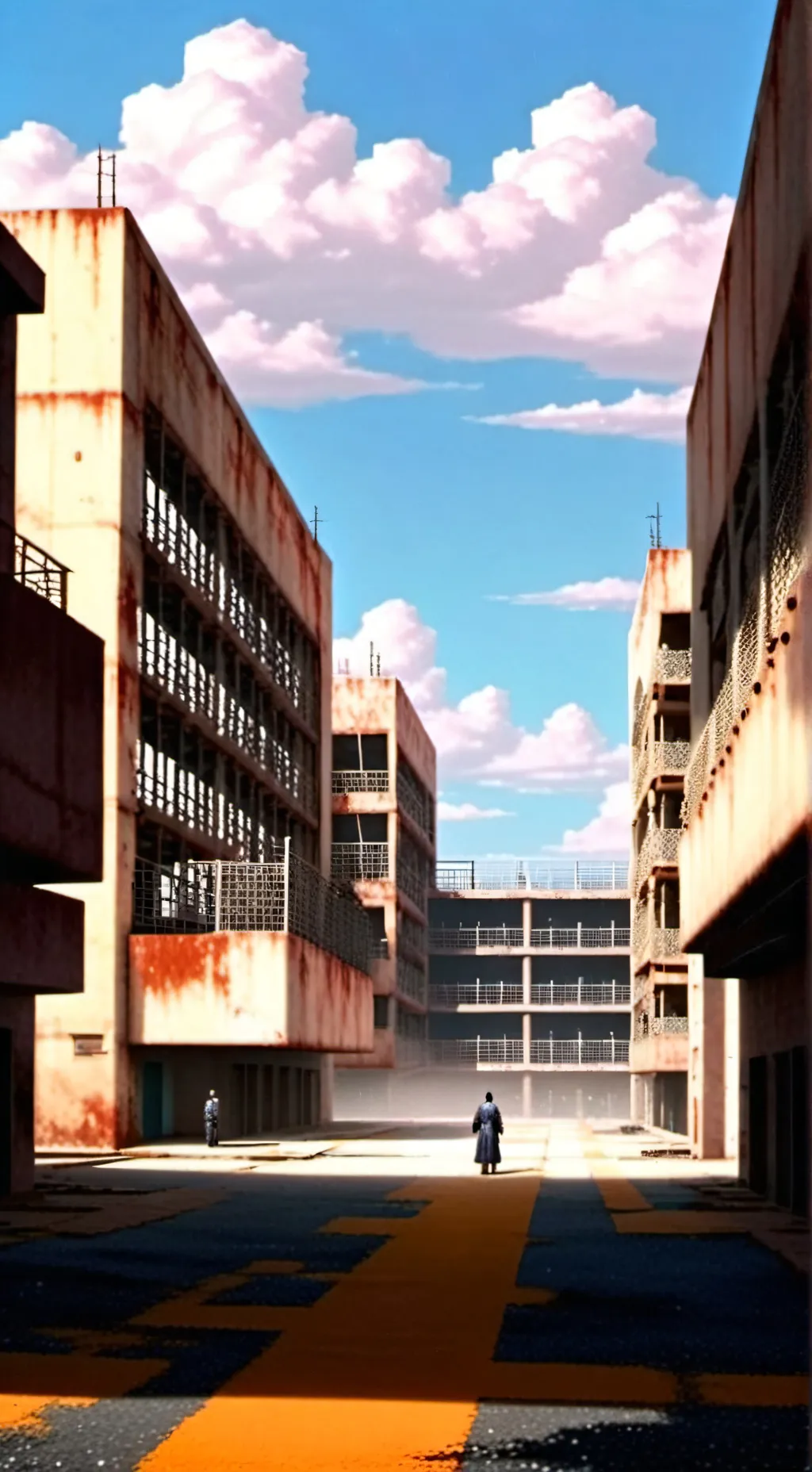 ai character: Jail life background