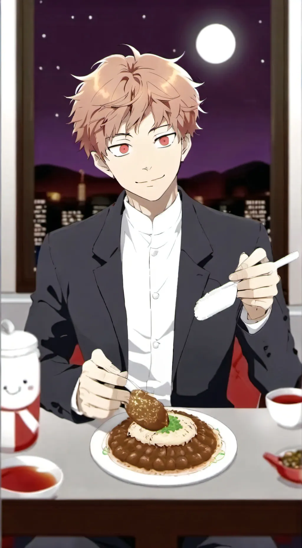 ai character: yuji background
