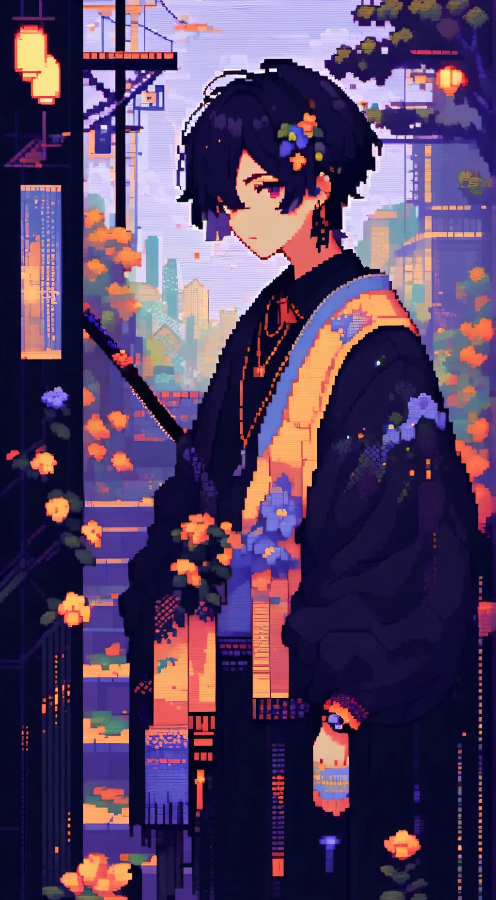 ai character: leo background