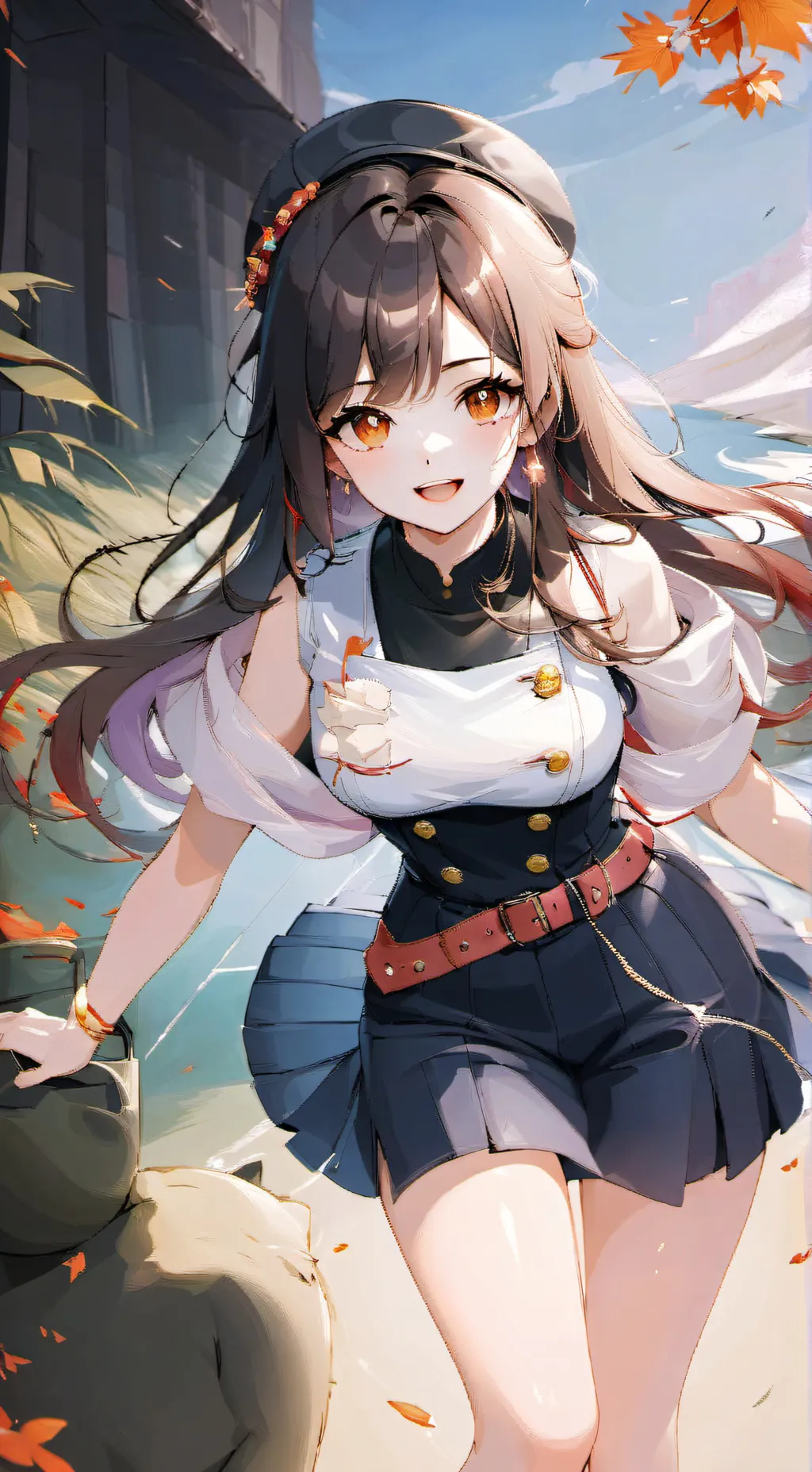 ai character:  Яна background