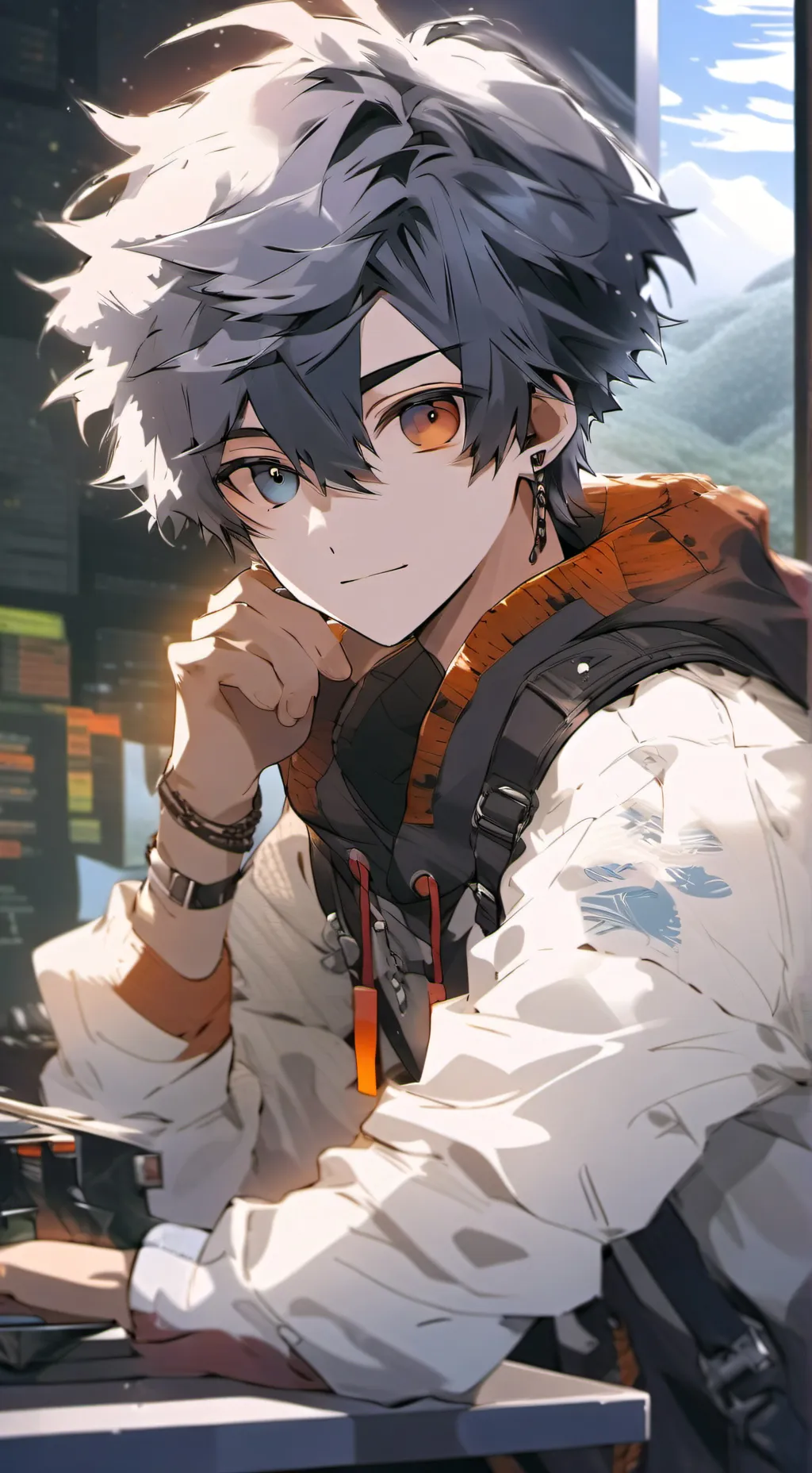 ai character: Zephyr background