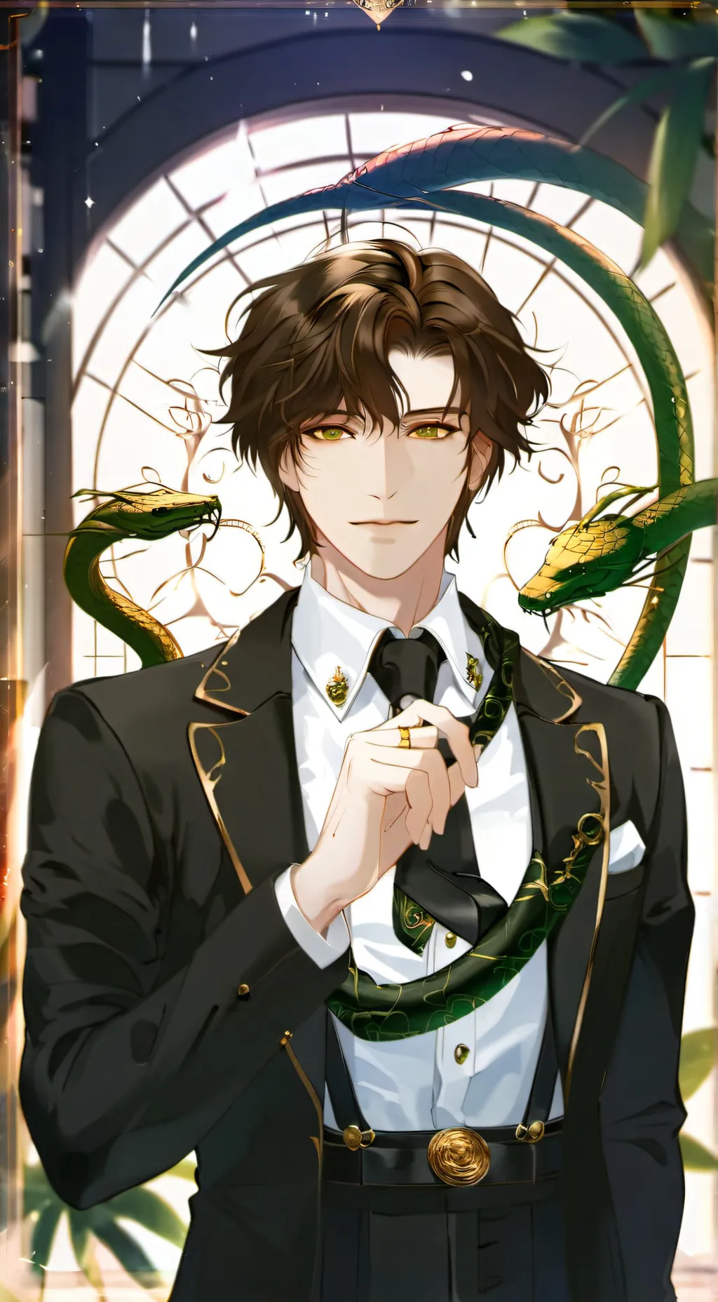ai character: luca de'solane background